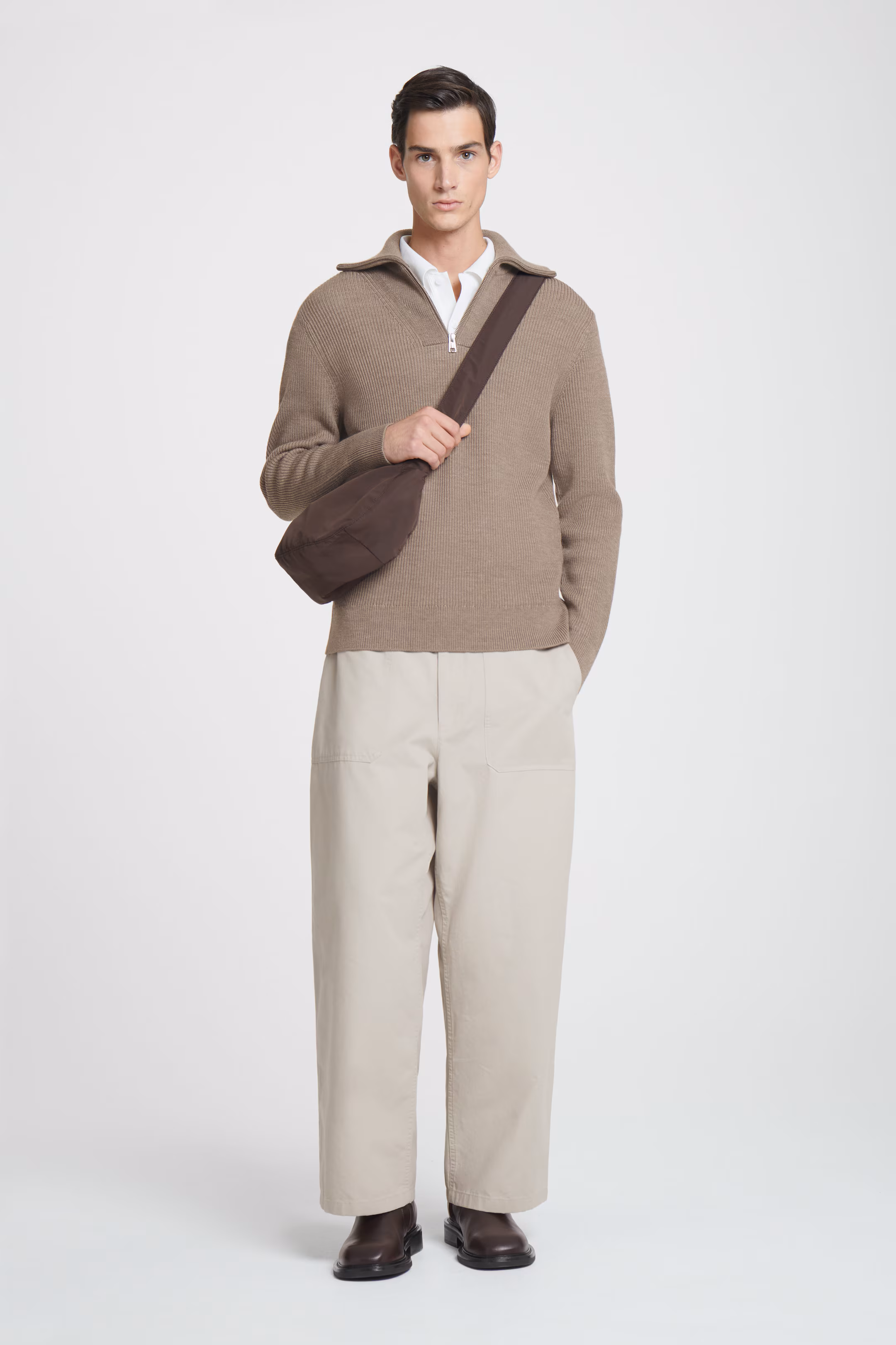 CROSSBODY SADDLE BAG - NYLON