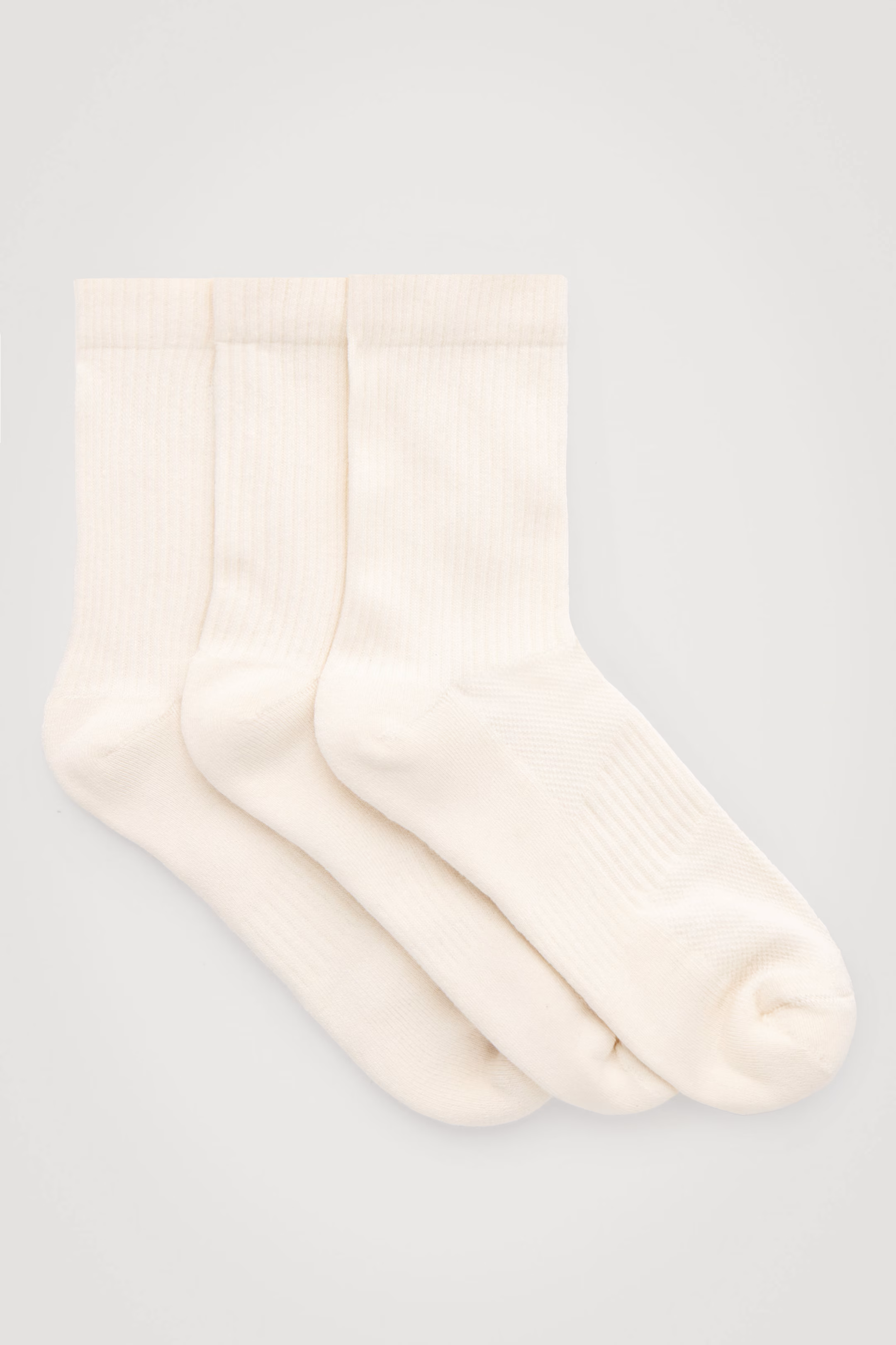 3-PACK RIBBED SPORT SOCKS