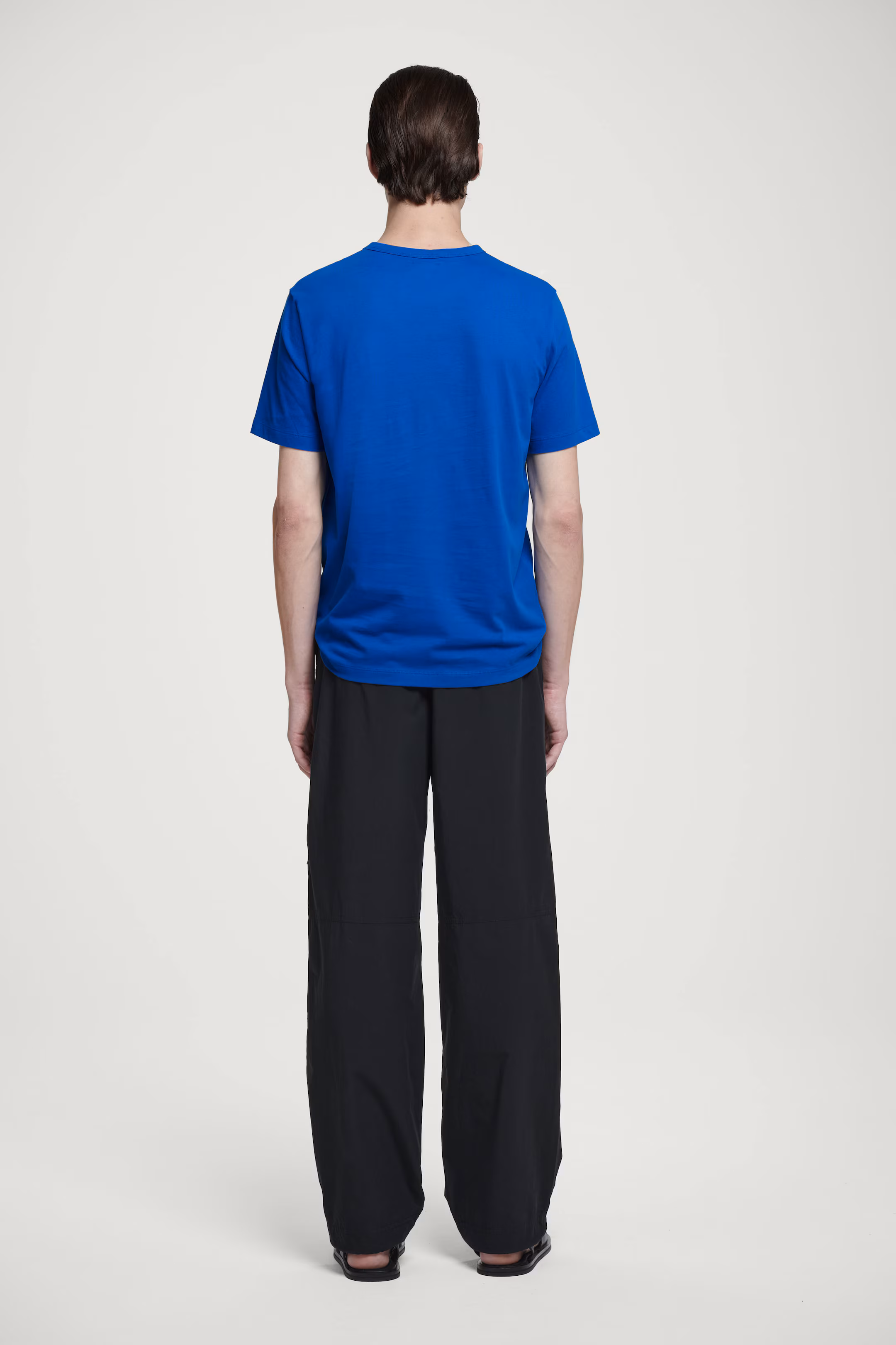 REGULAR LIGHTWEIGHT BRUSHED-COTTON T-SHIRT