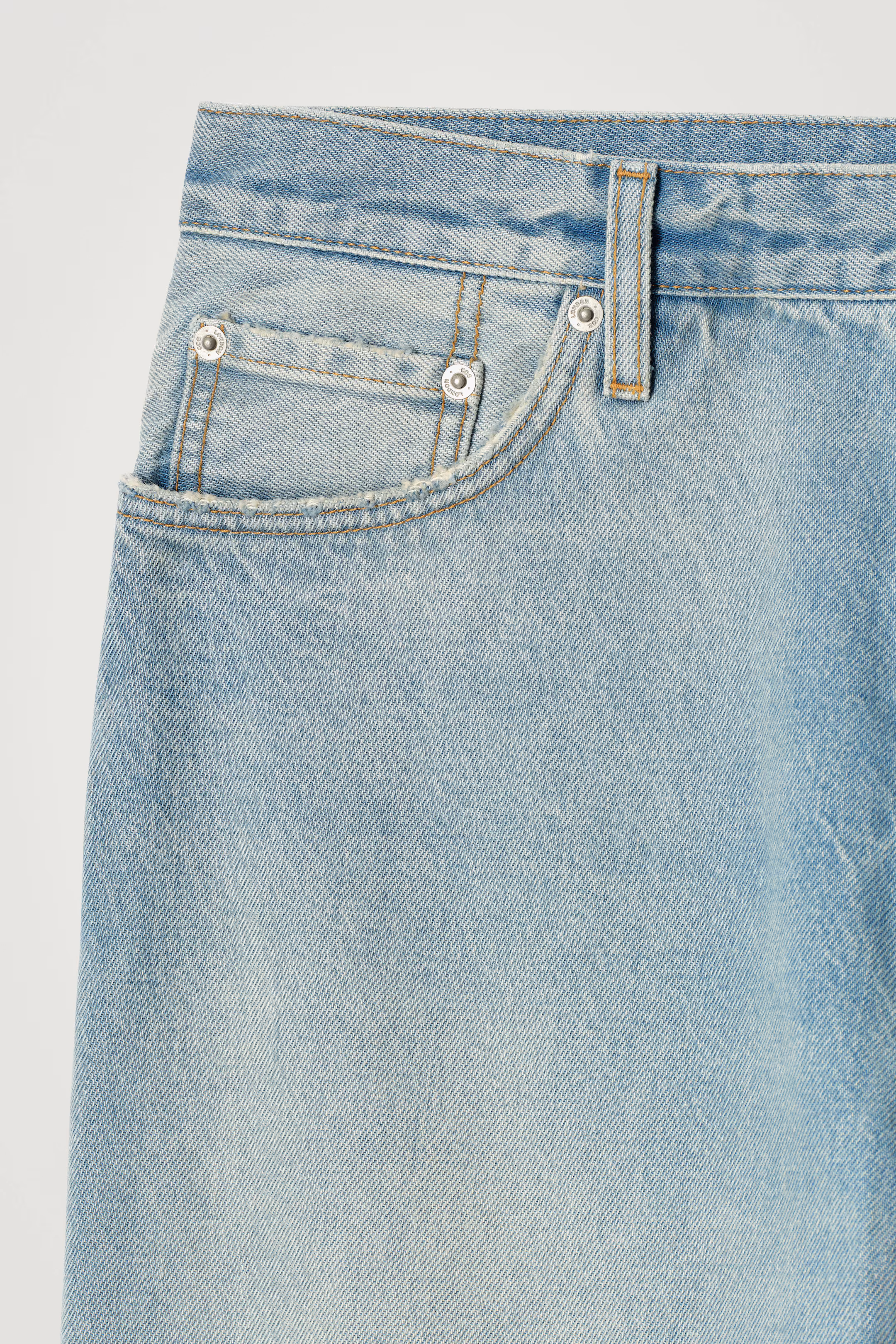DOME STRAIGHT-LEG JEANS