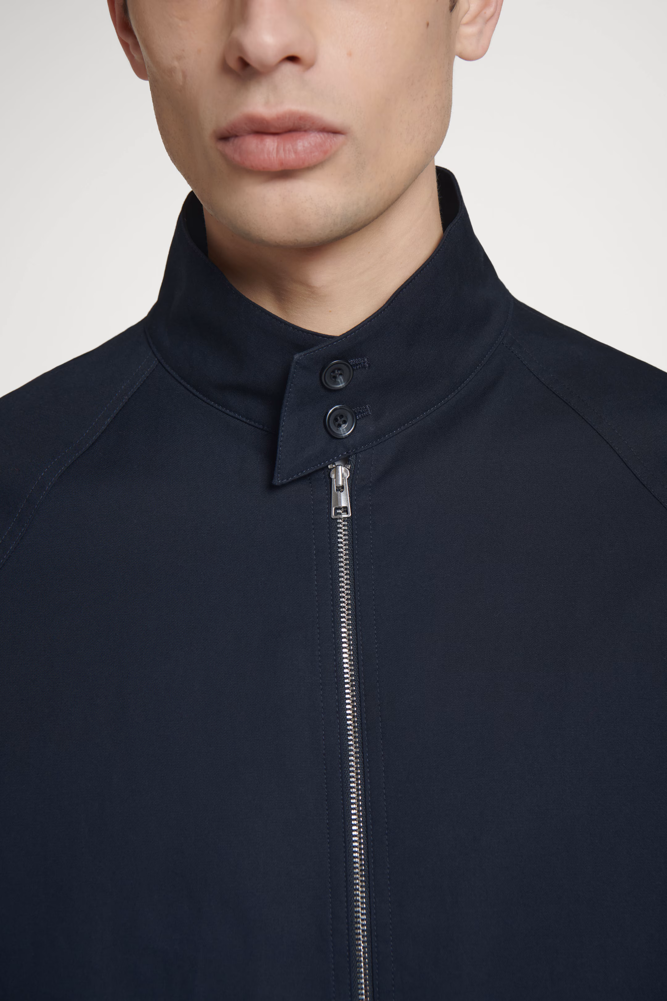 WATER-REPELLENT HARRINGTON JACKET