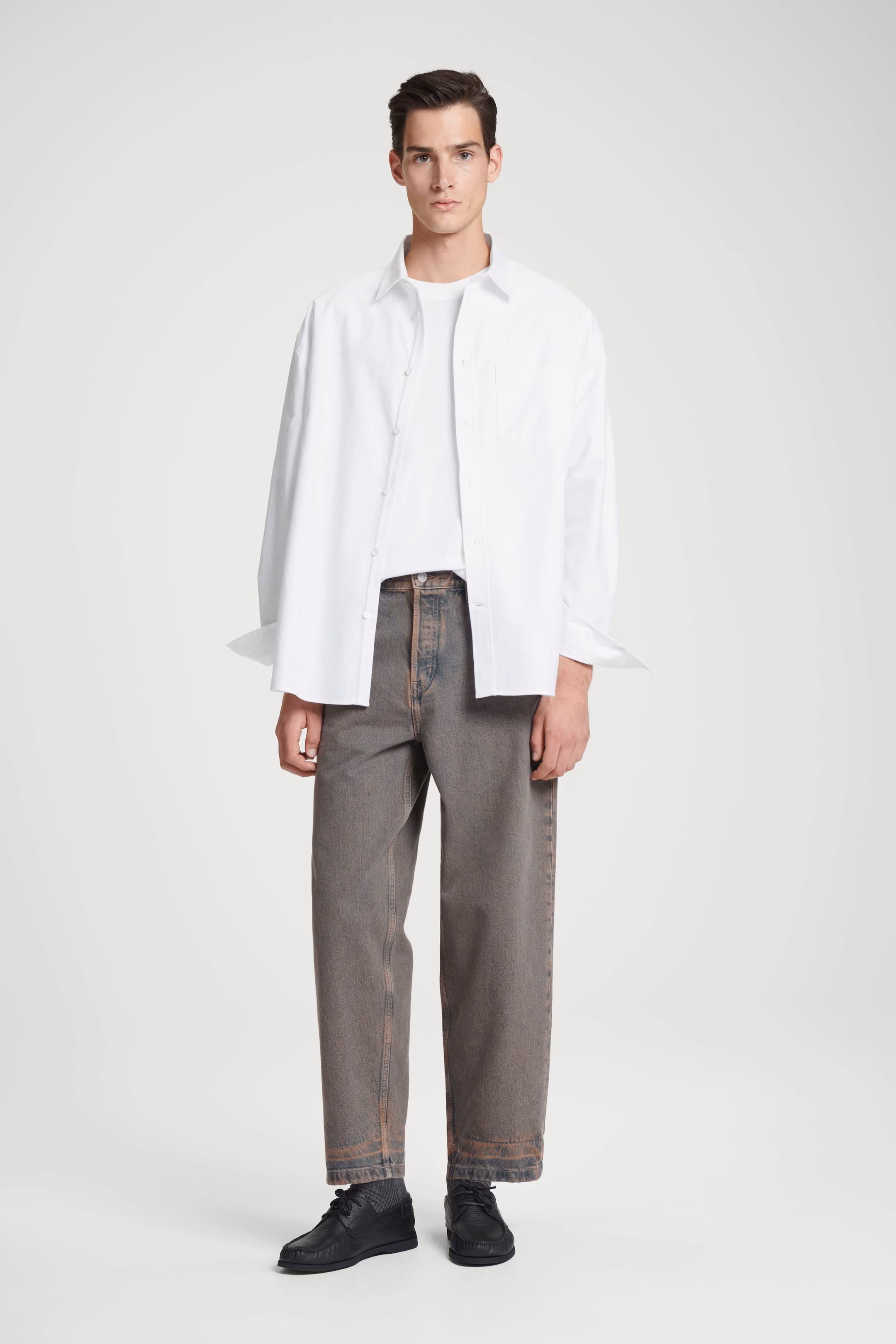 DOME STRAIGHT-LEG JEANS