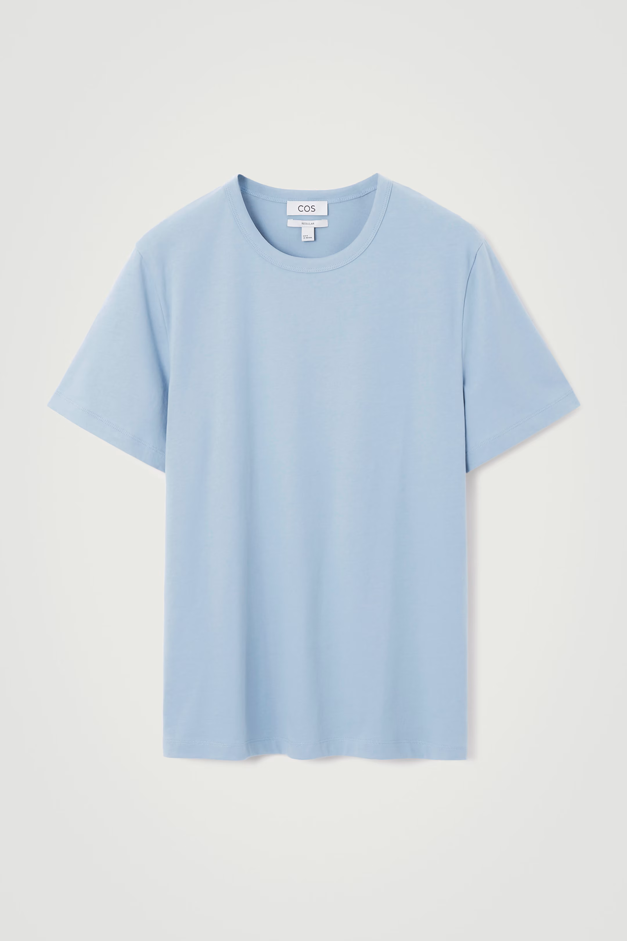 REGULAR LIGHTWEIGHT BRUSHED-COTTON T-SHIRT