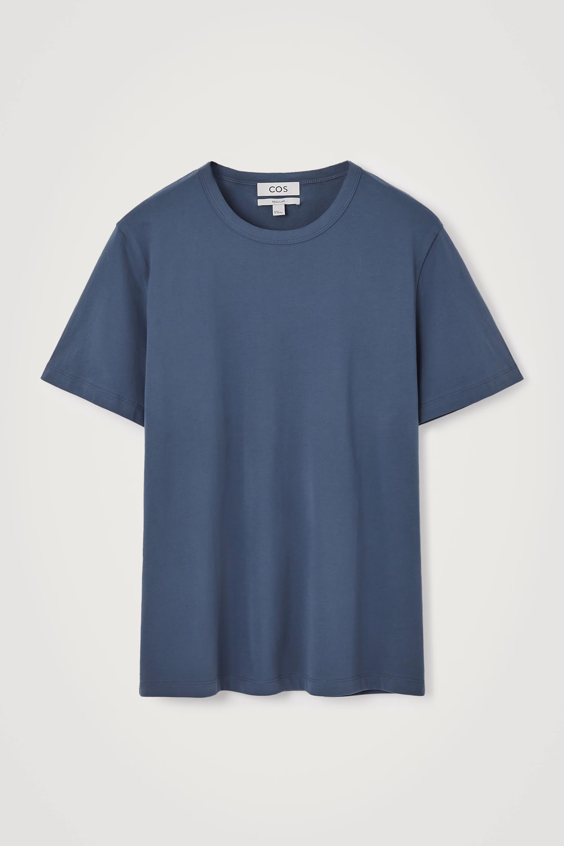 REGULAR LIGHTWEIGHT BRUSHED-COTTON T-SHIRT