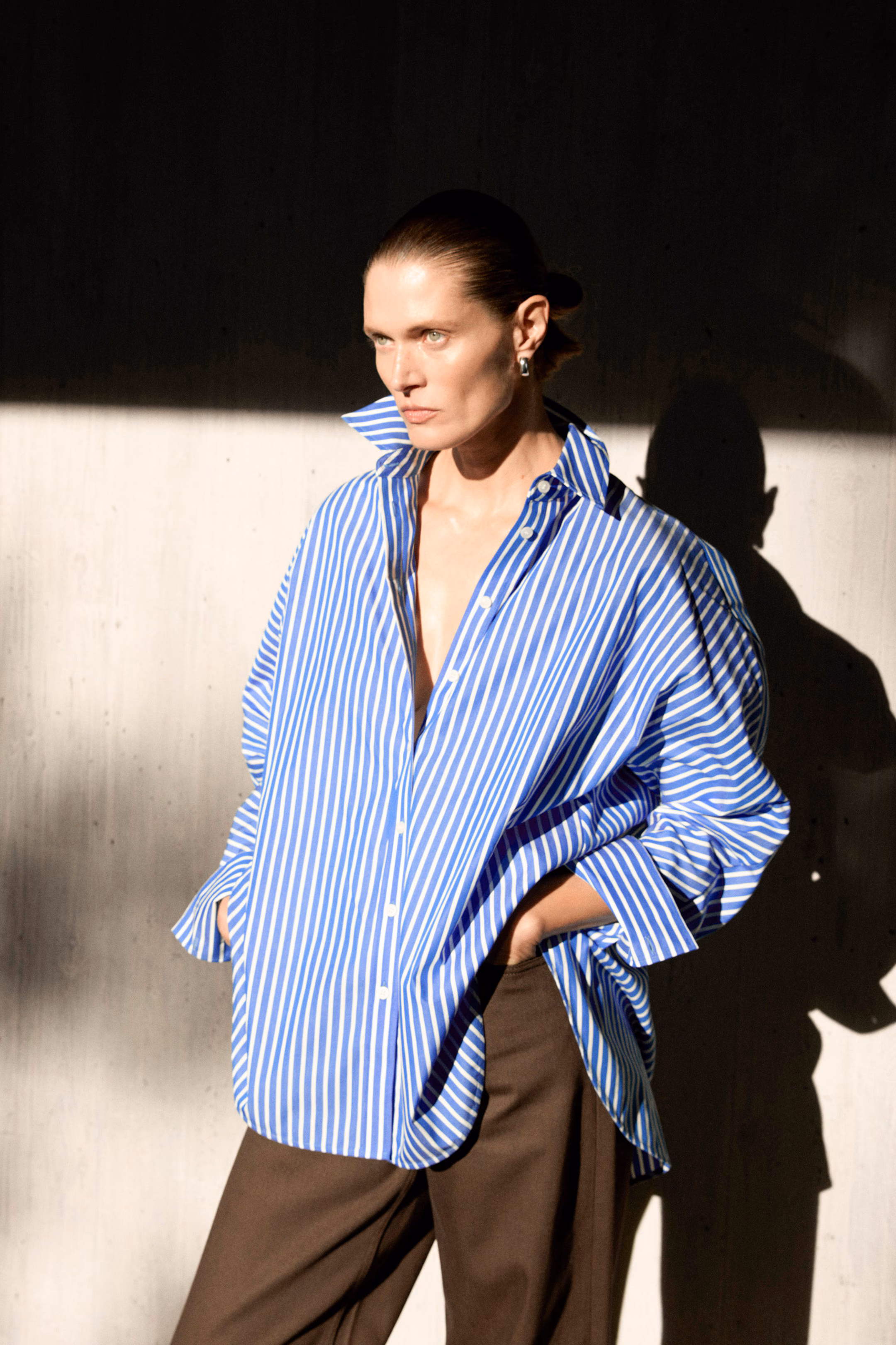 RELAXED COTTON SHIRT