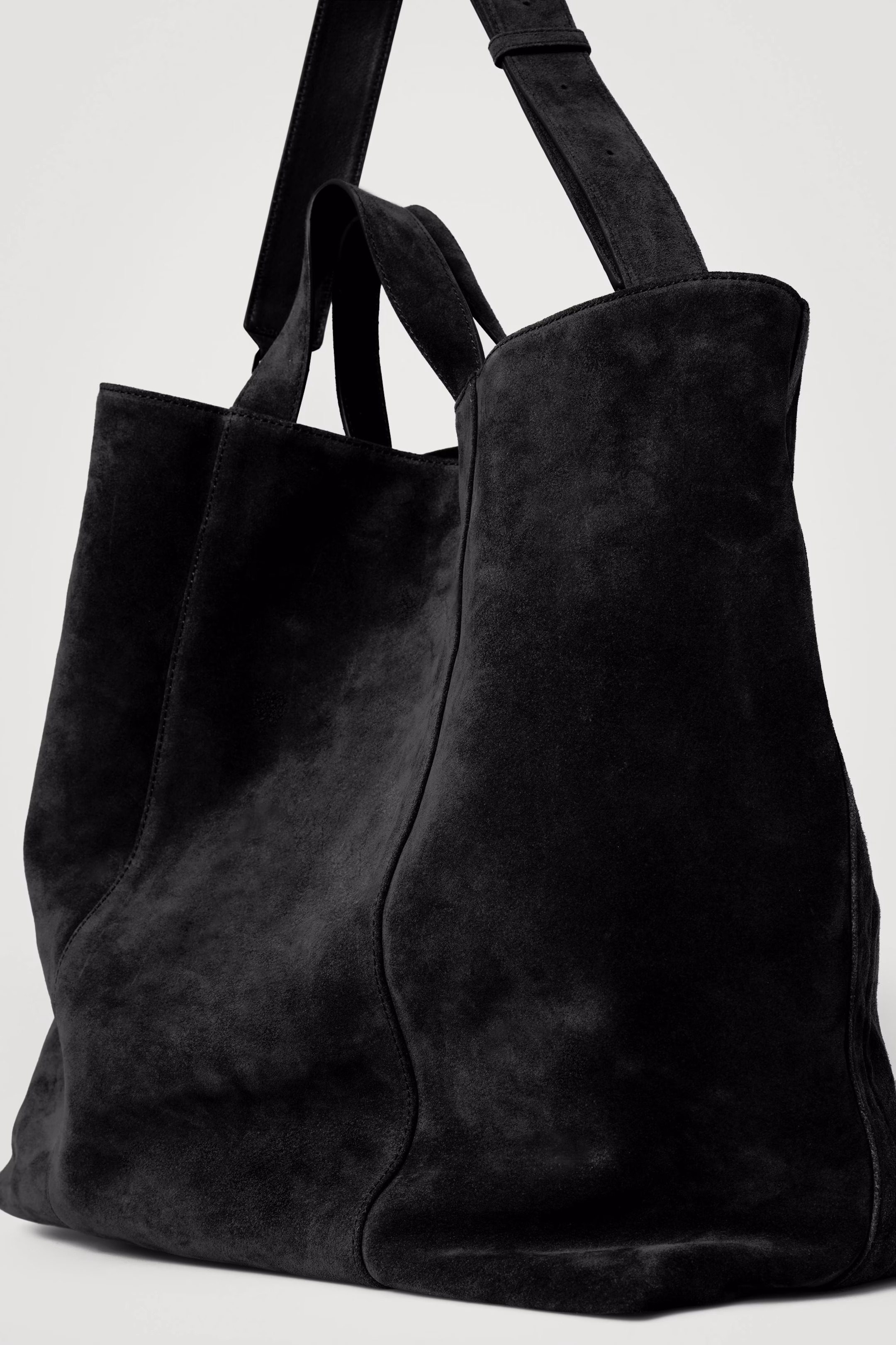 CONVERTIBLE TOTE BAG - SUEDE