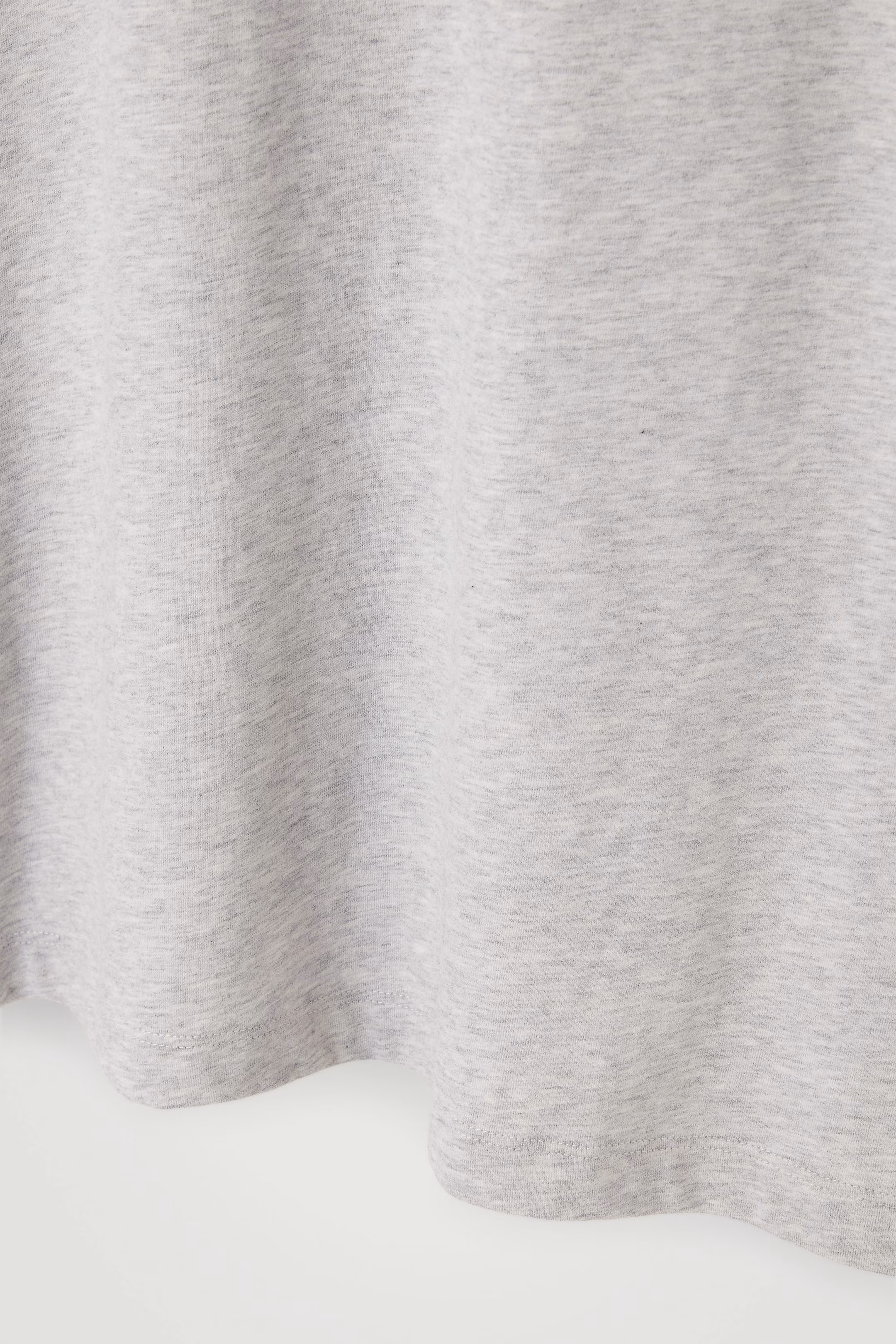 REGULAR LIGHTWEIGHT BRUSHED-COTTON T-SHIRT