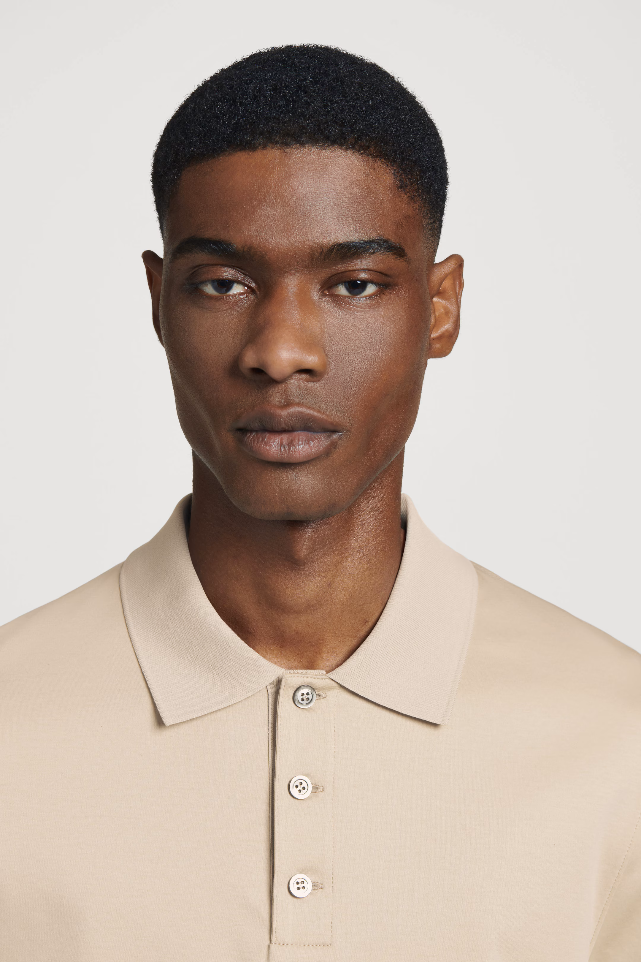 REGULAR-FIT MERCERISED-COTTON POLO SHIRT