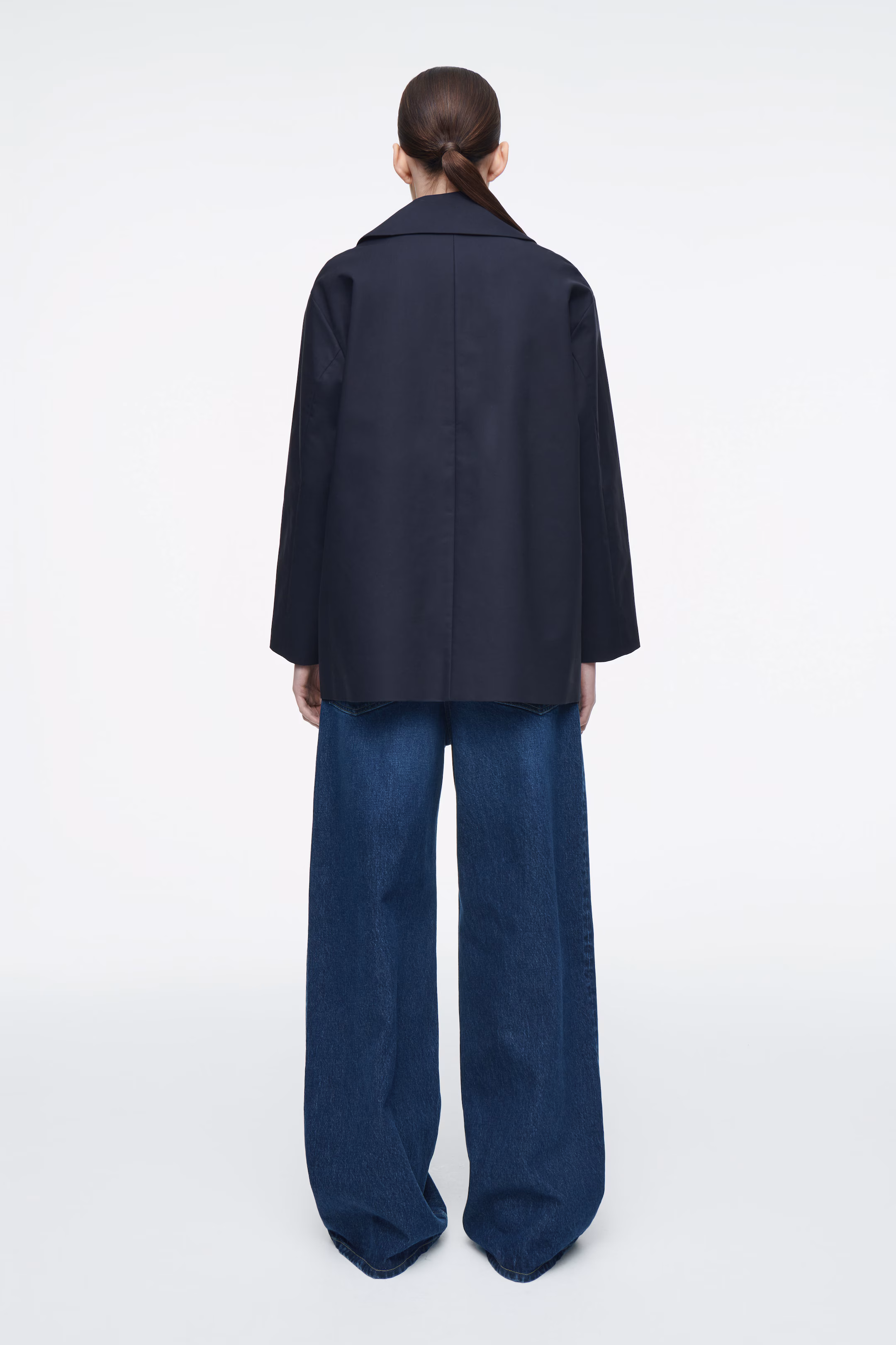 COLLARED COTTON CAR JACKET