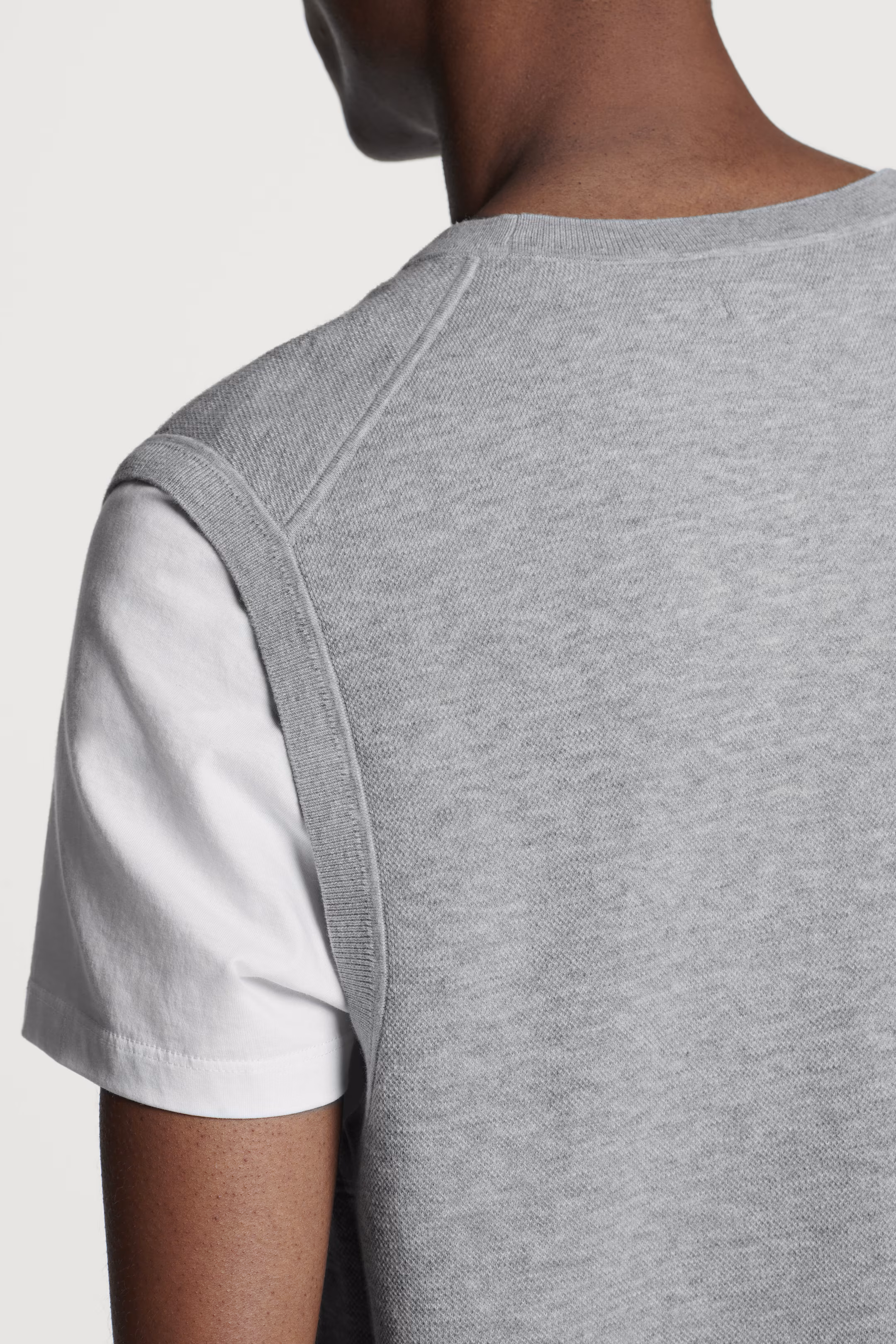 DOUBLE-FACED KNITTED TANK