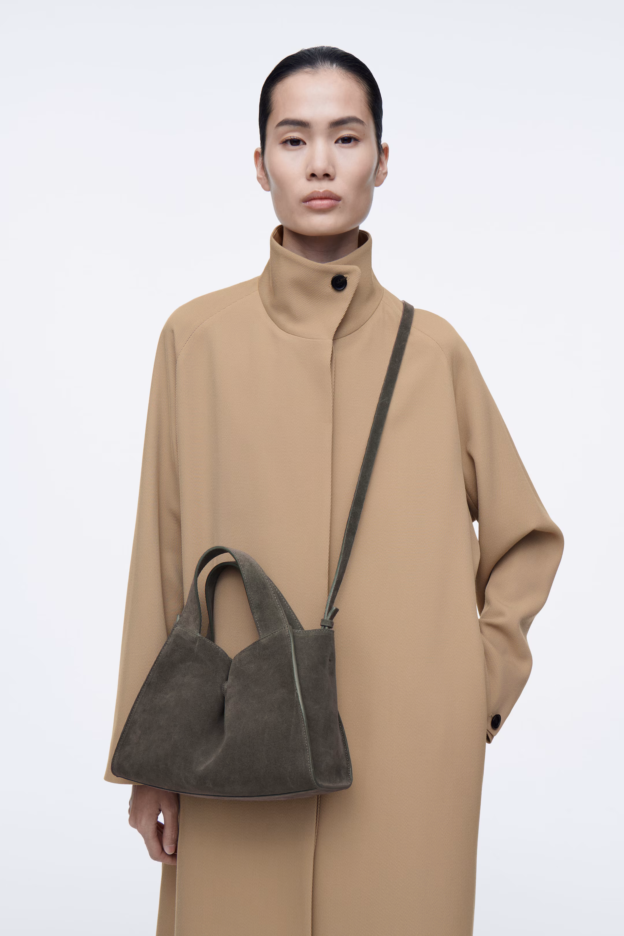 ALCOVE MINI TOTE BAG - SUEDE