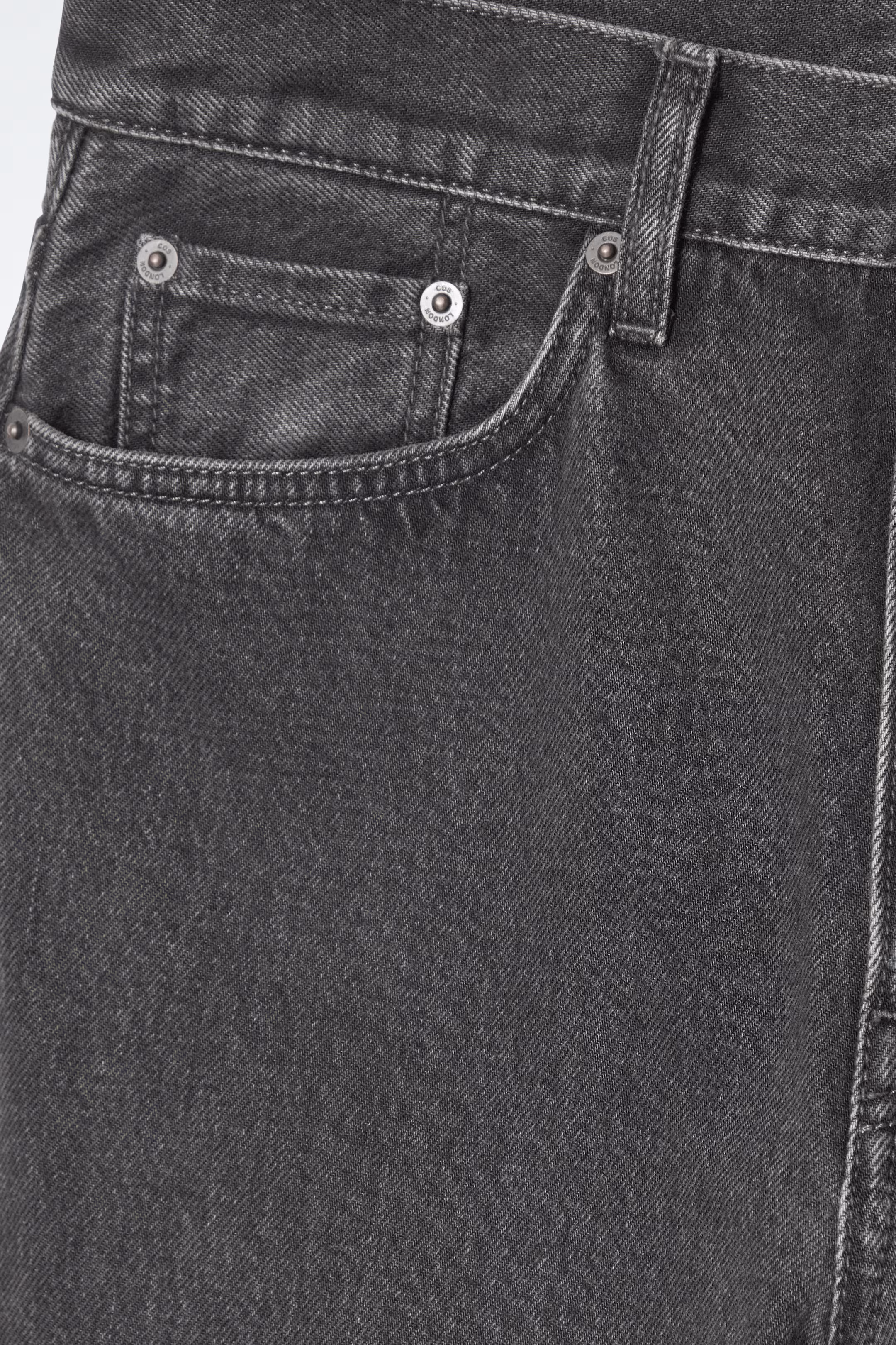 COLUMN STRAIGHT-LEG JEANS
