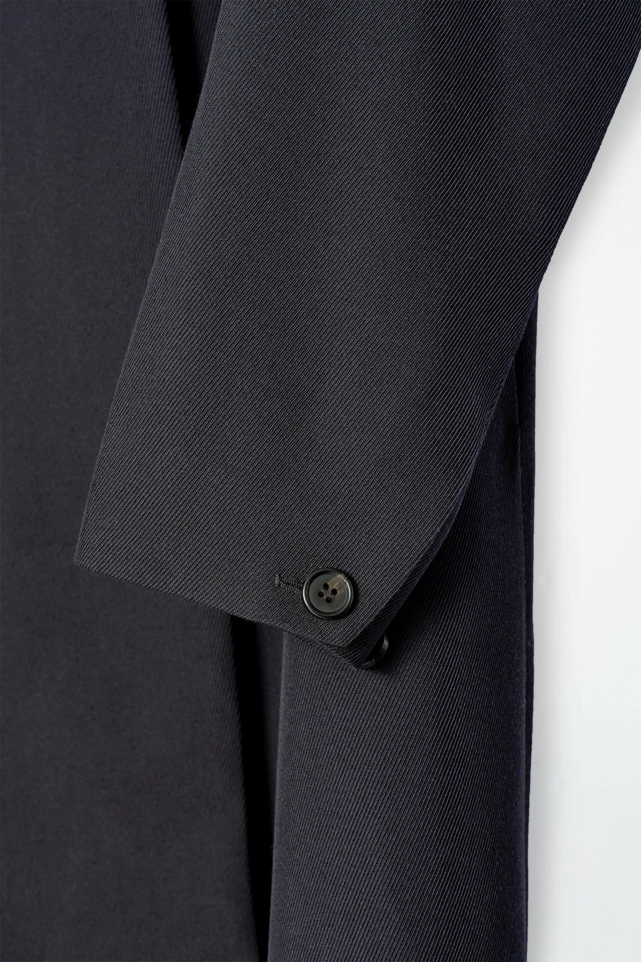 TRAPEZE WOOL-BLEND COAT