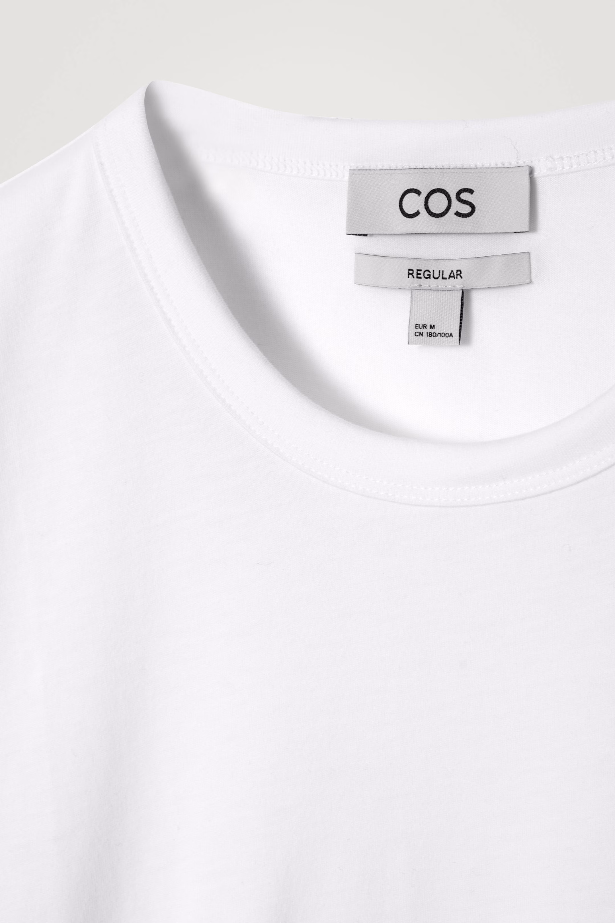 REGULAR LIGHTWEIGHT BRUSHED-COTTON T-SHIRT