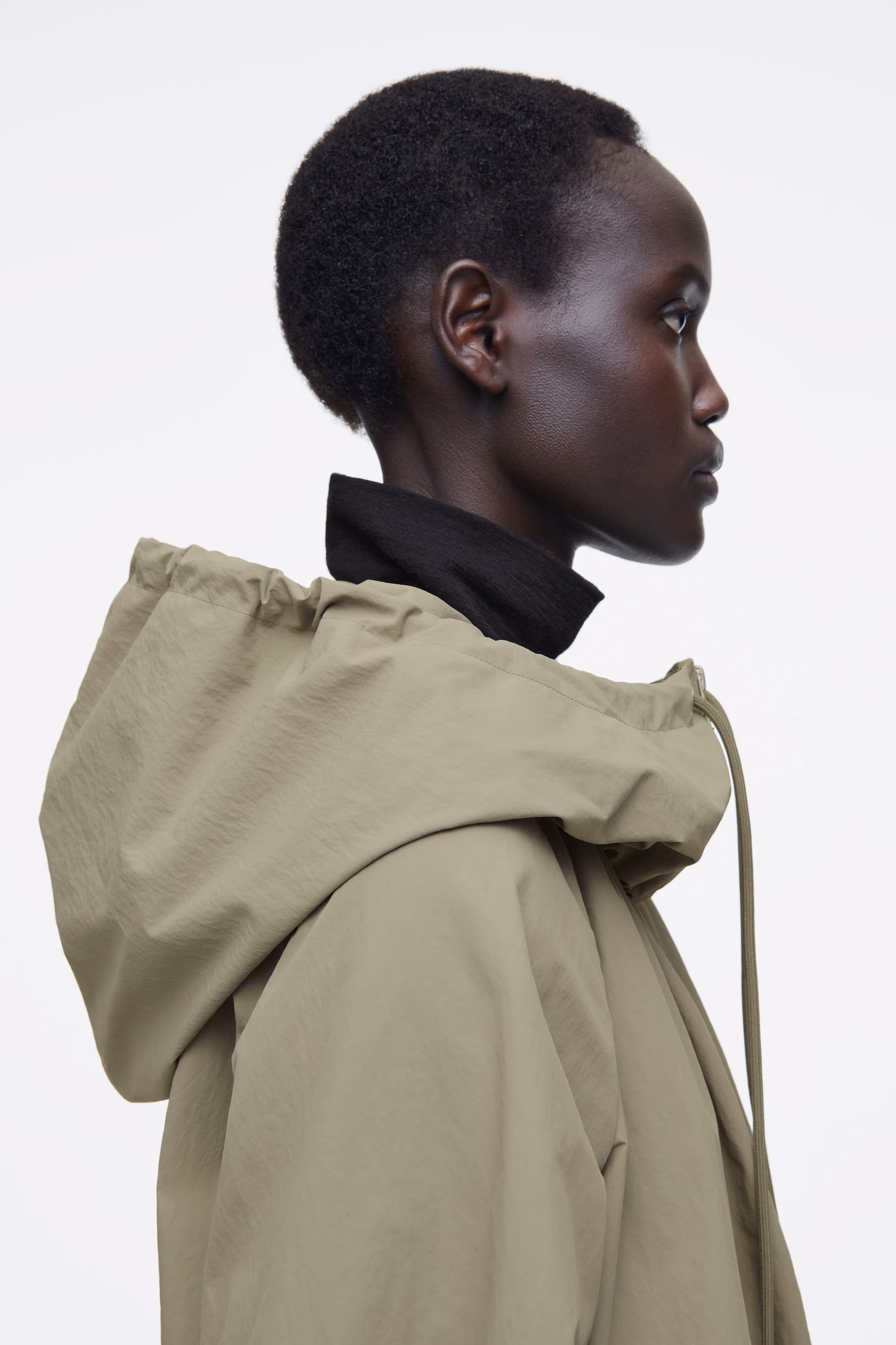 TECHNICAL HOODED PARKA JACKET