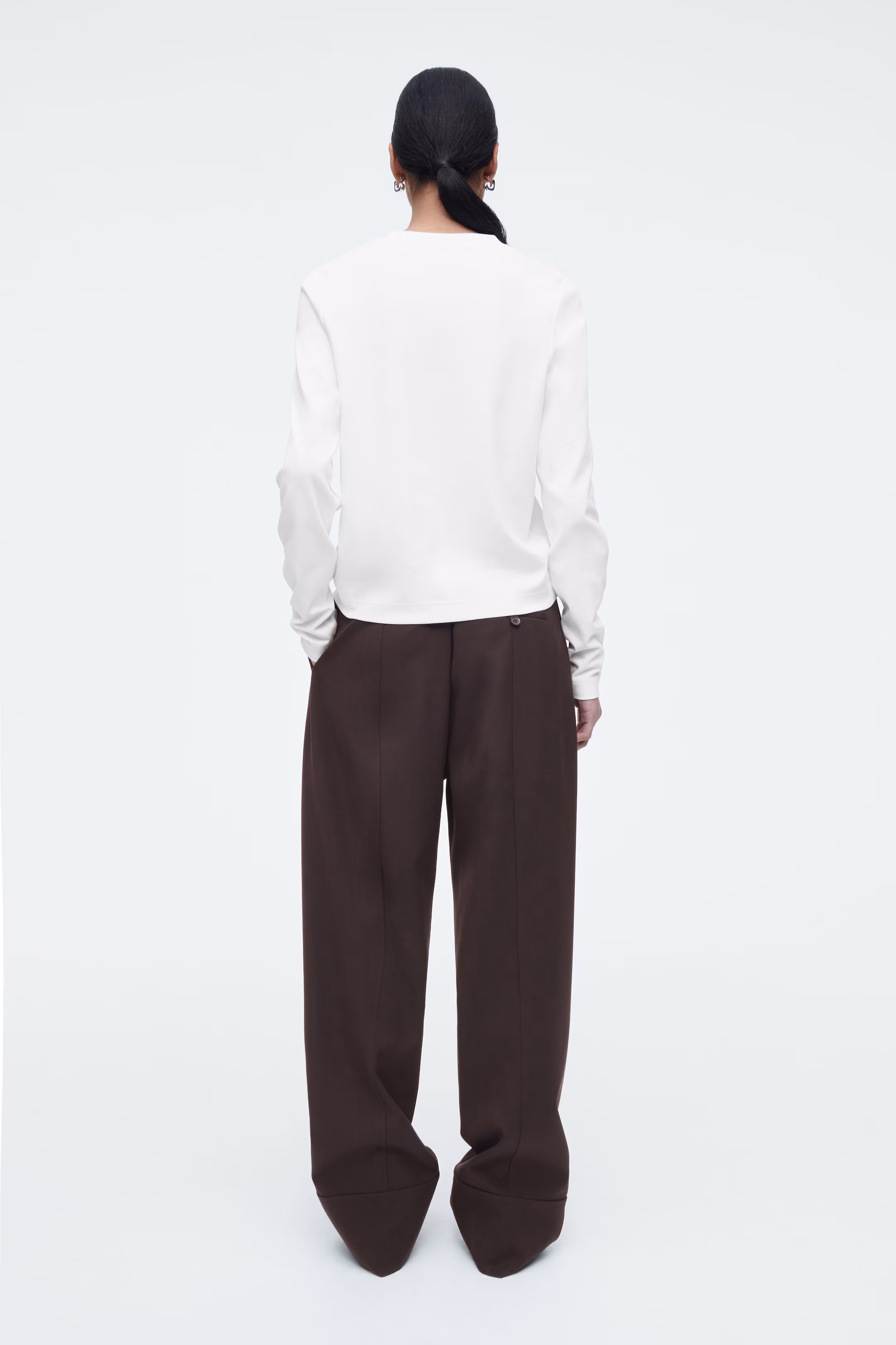 CLEAN CUT REGULAR LONG-SLEEVED T-SHIRT