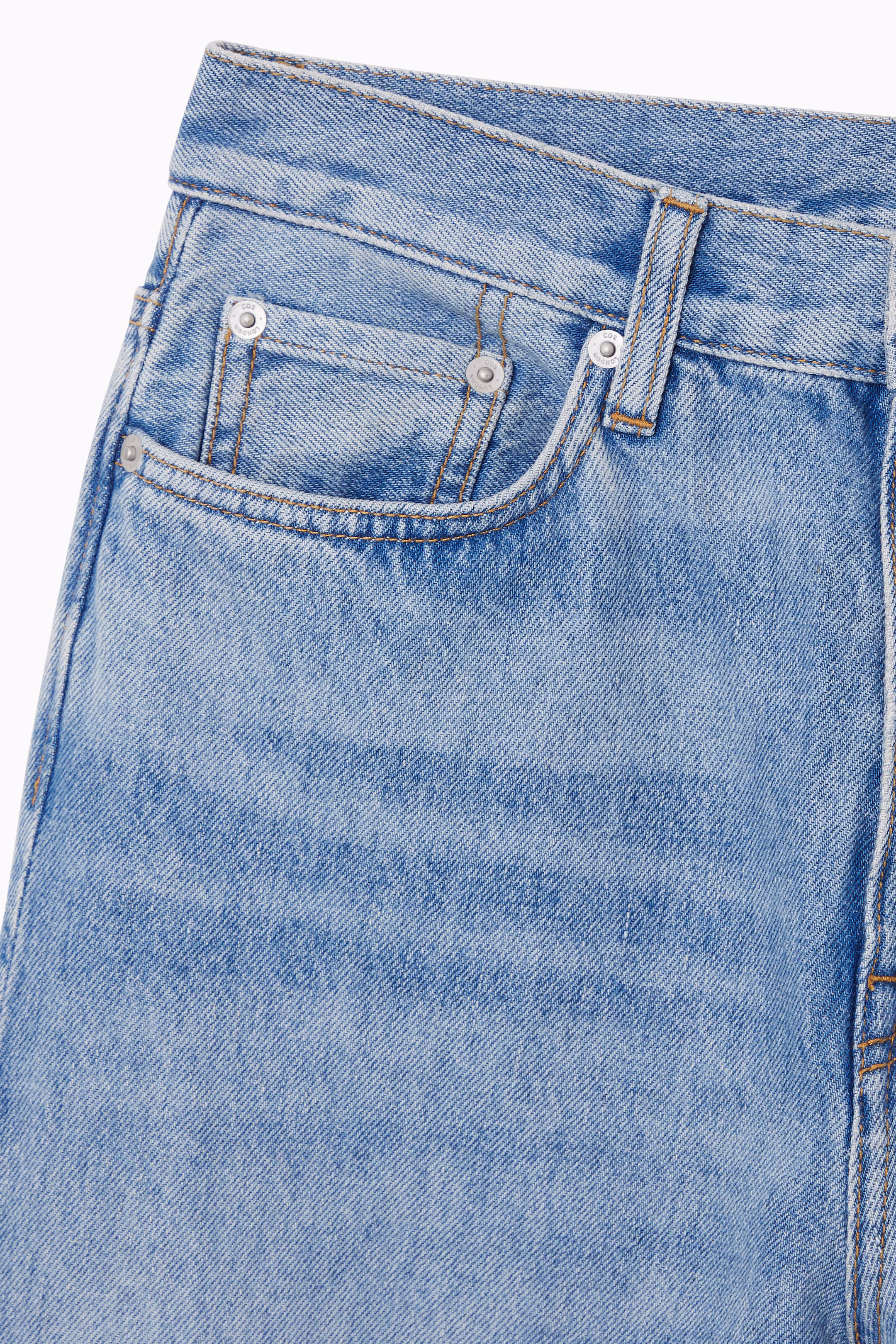 COLUMN STRAIGHT-LEG JEANS