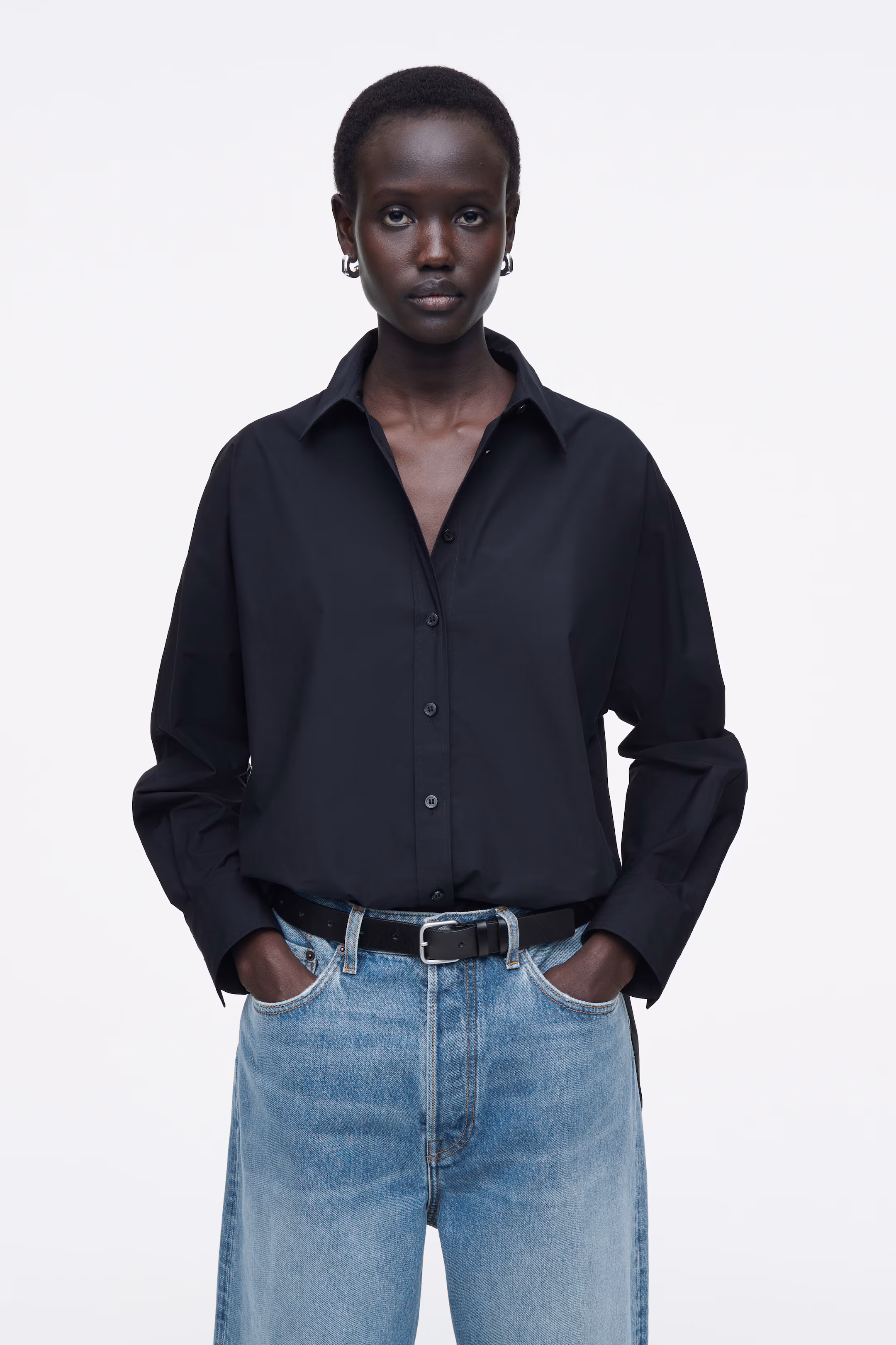 RELAXED COTTON SHIRT