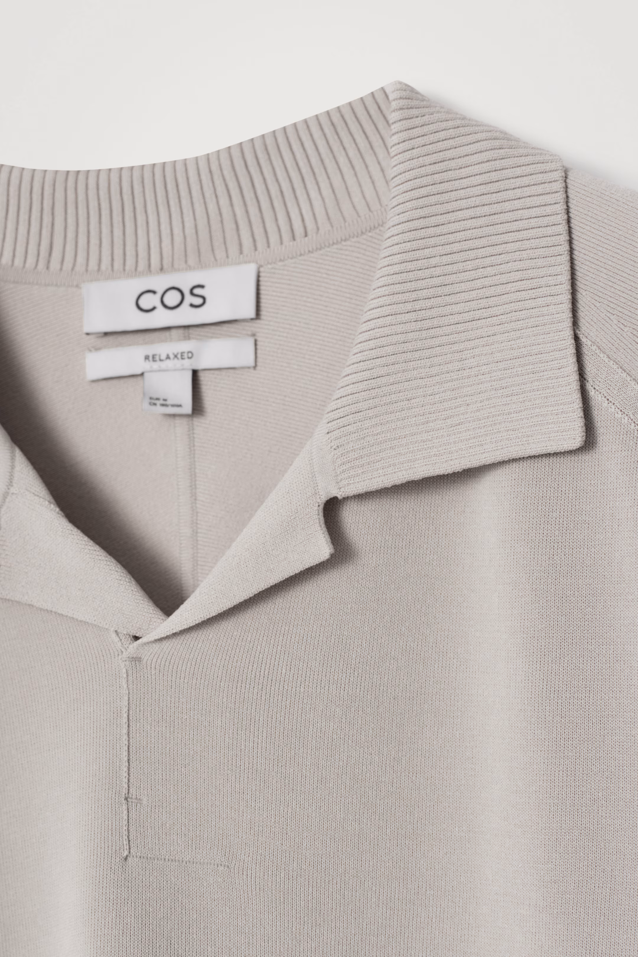 COLOUR-BLOCK DOUBLE-FACED POLO SHIRT