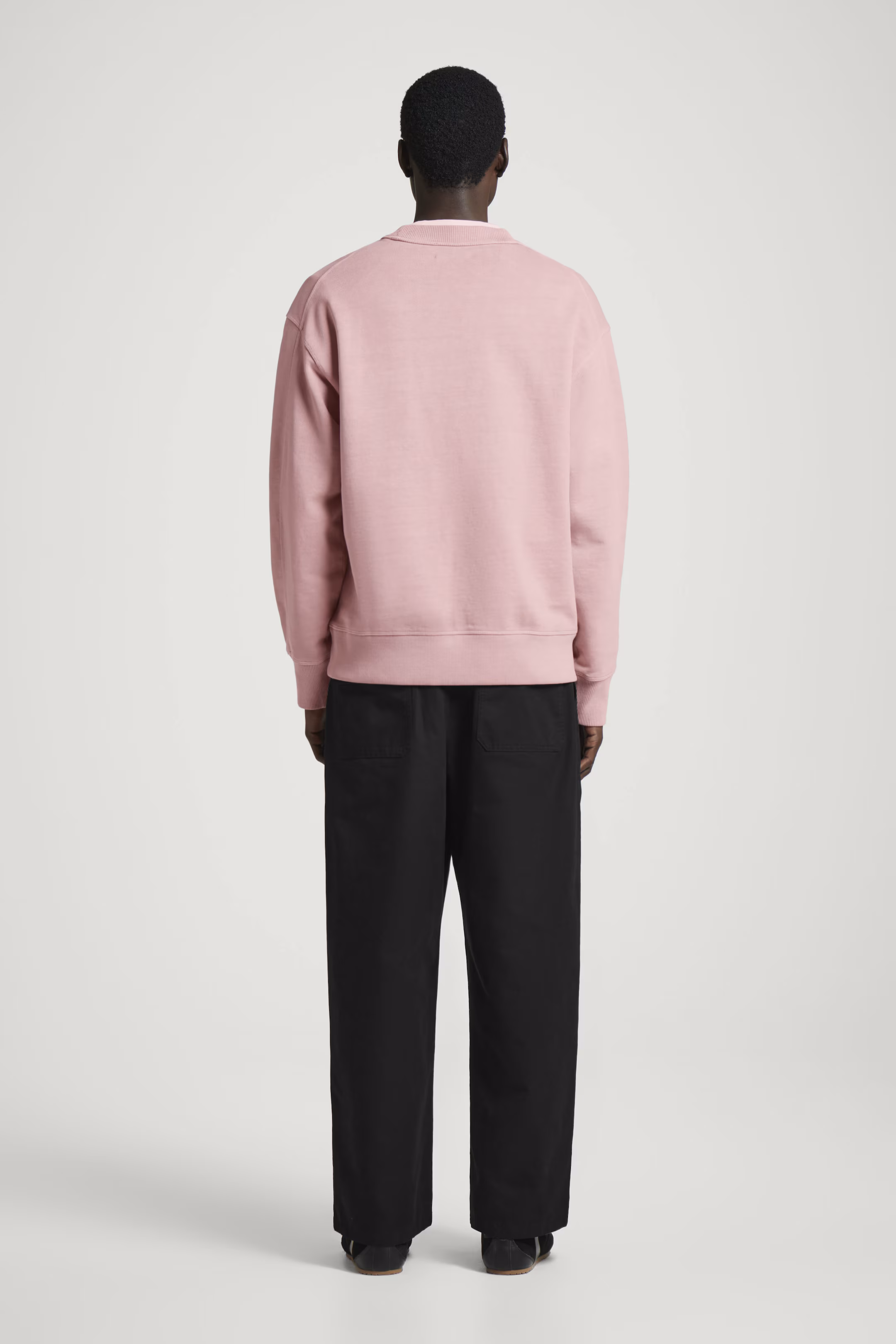 RELAXED WASHED-COTTON SWEATSHIRT