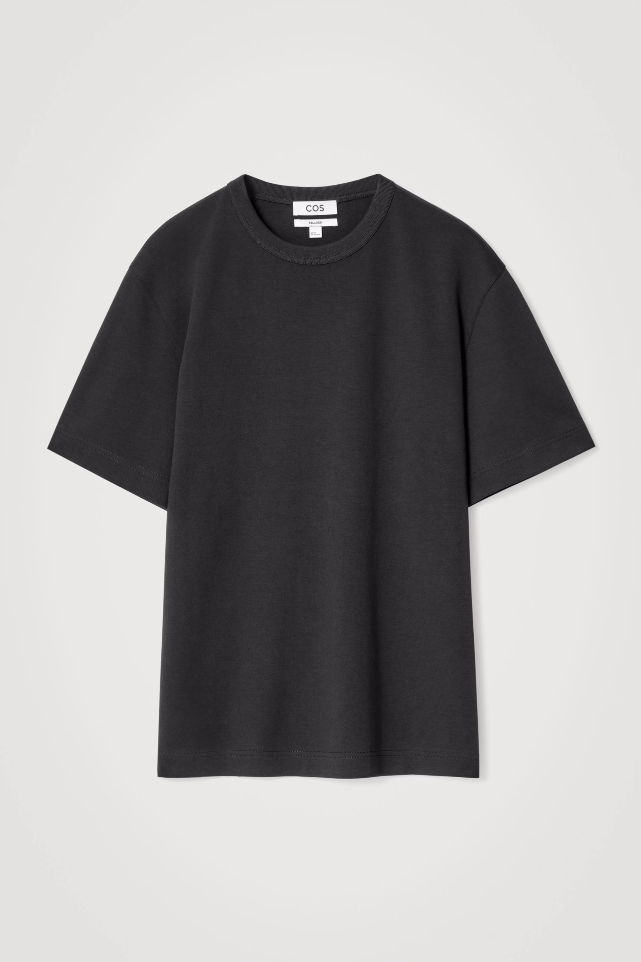 INTERLOCK COTTON CREW-NECK T-SHIRT