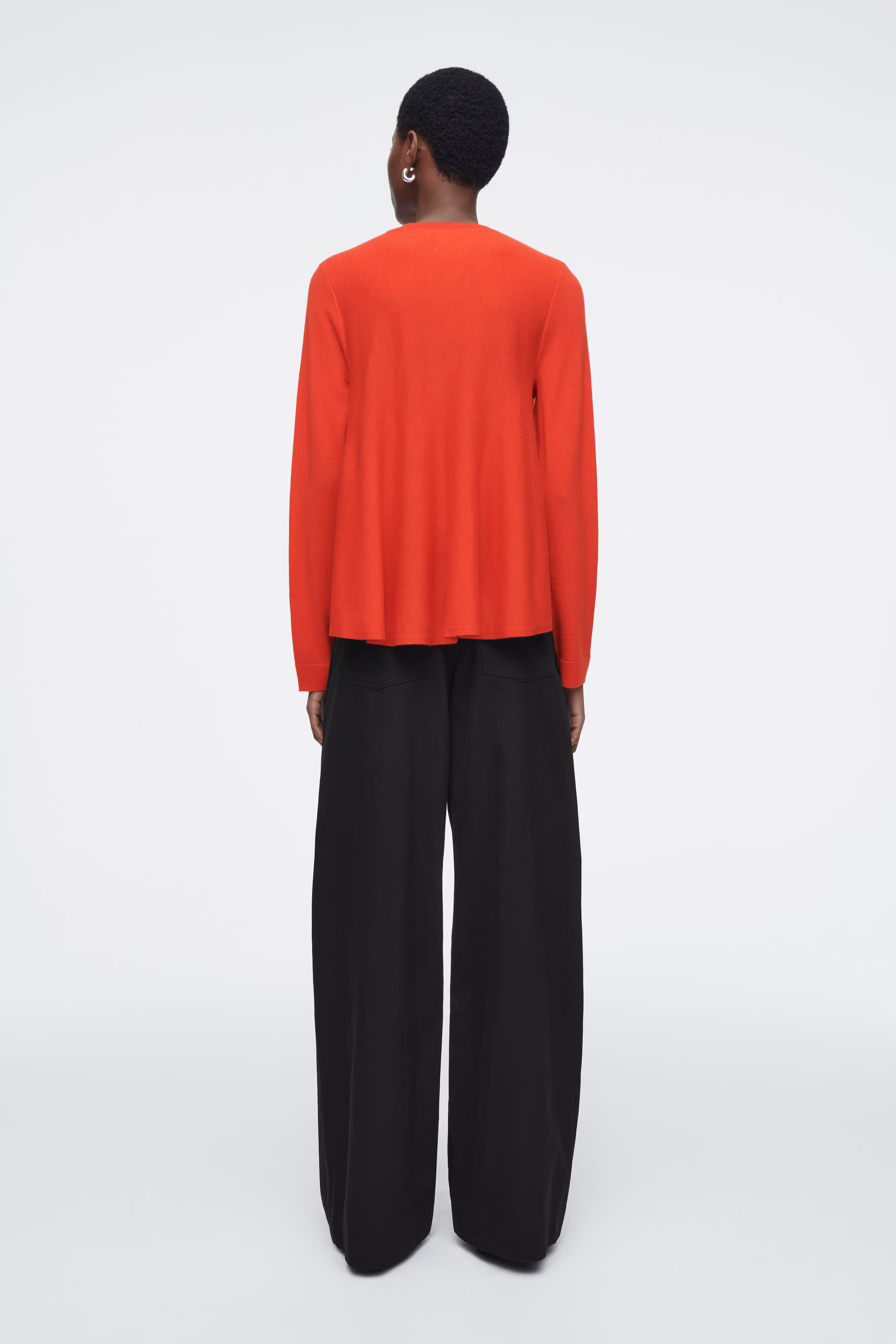 TRAPEZE MERINO WOOL JUMPER