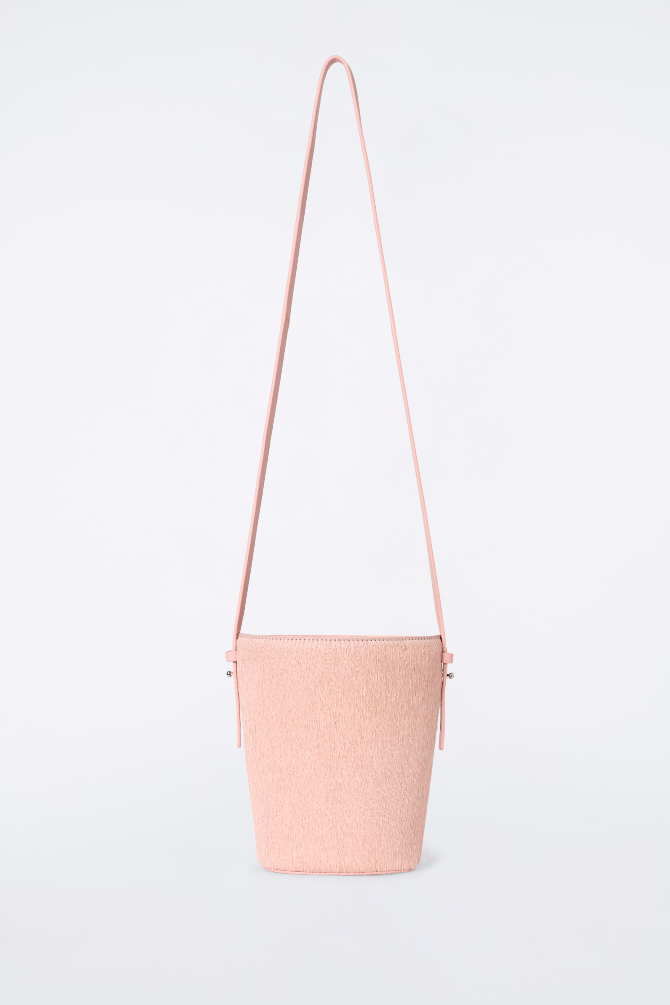 MINI BUCKET BAG - PONY HAIR