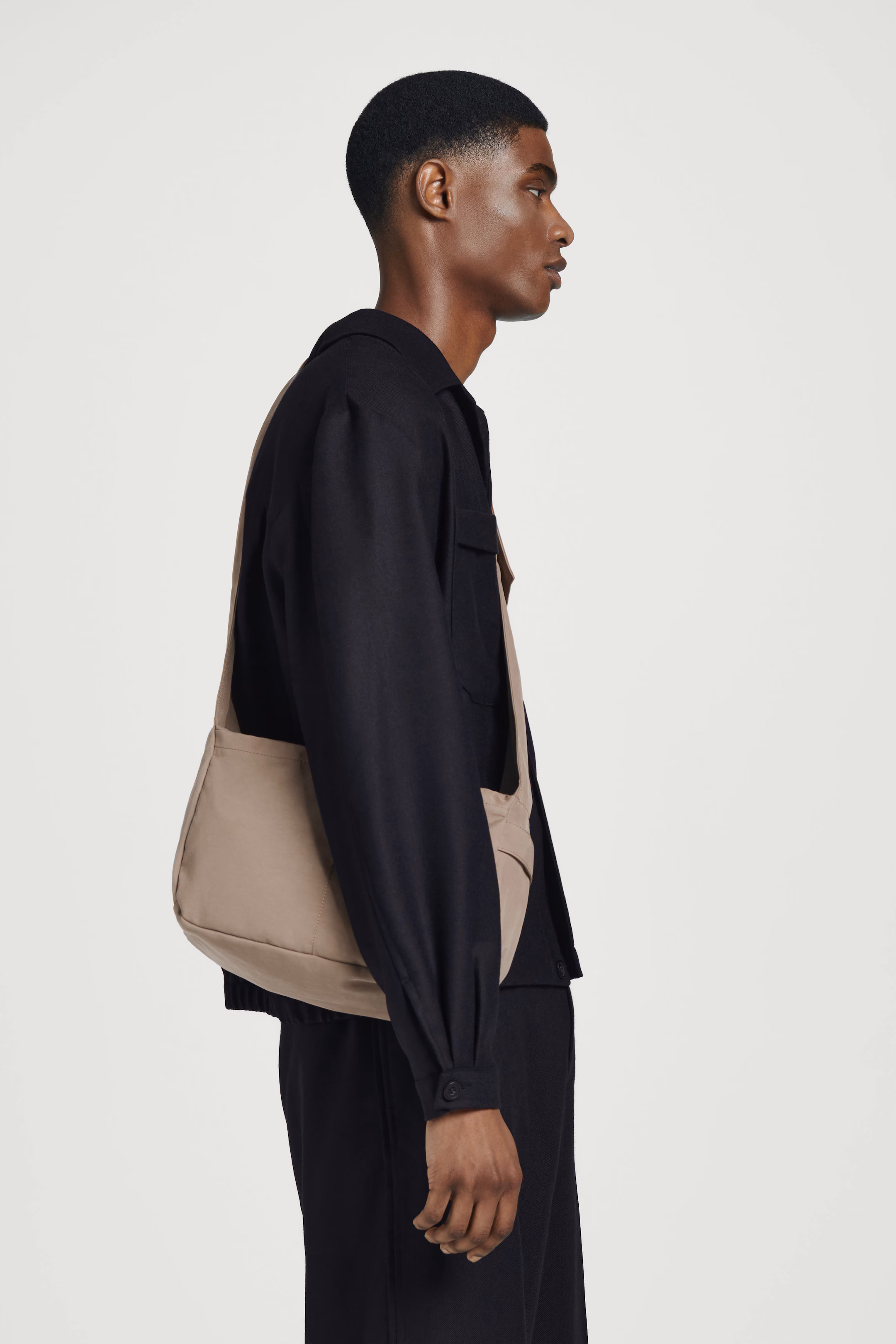 MINI SLOUCHY CROSSBODY BAG - NYLON