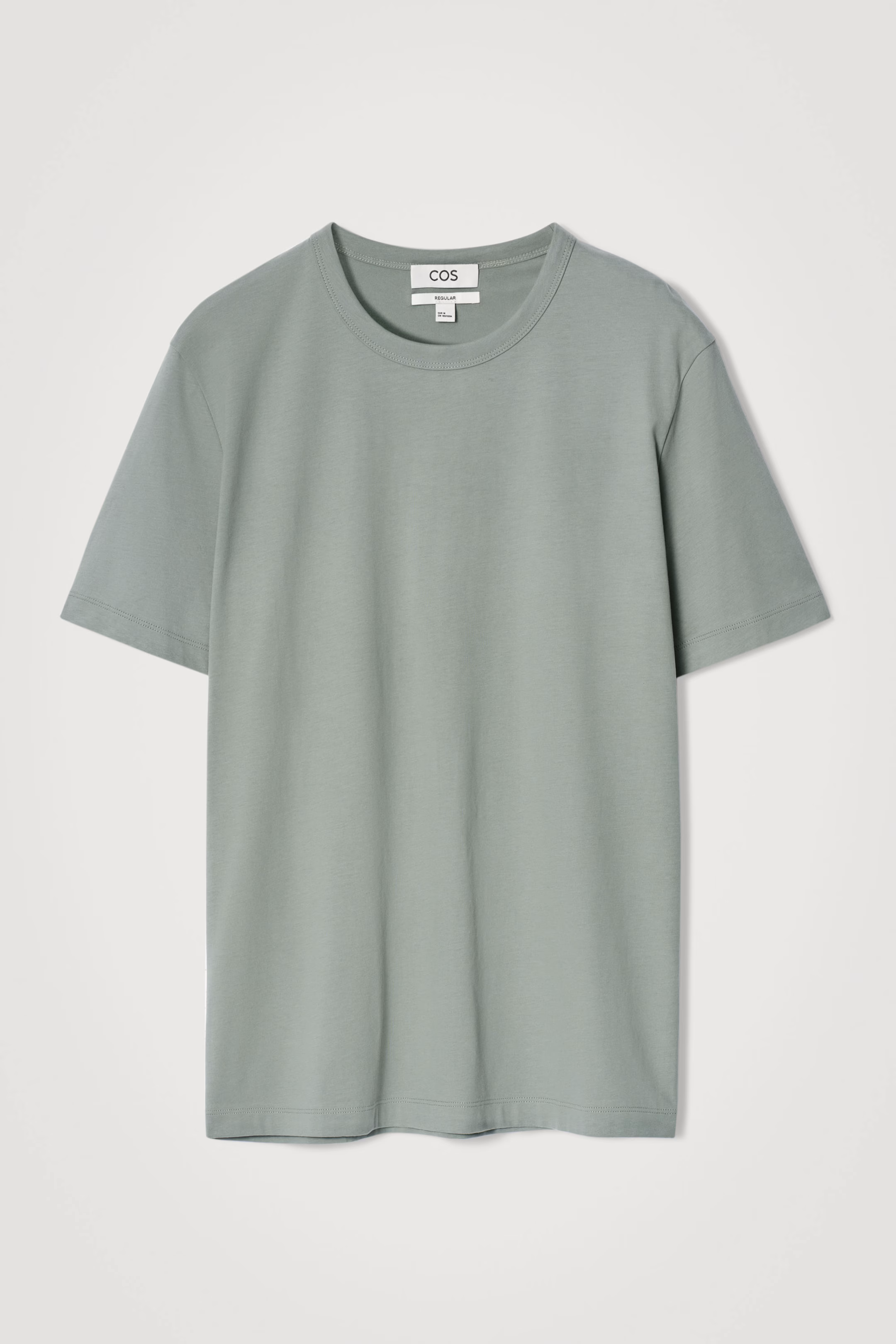REGULAR LIGHTWEIGHT BRUSHED-COTTON T-SHIRT
