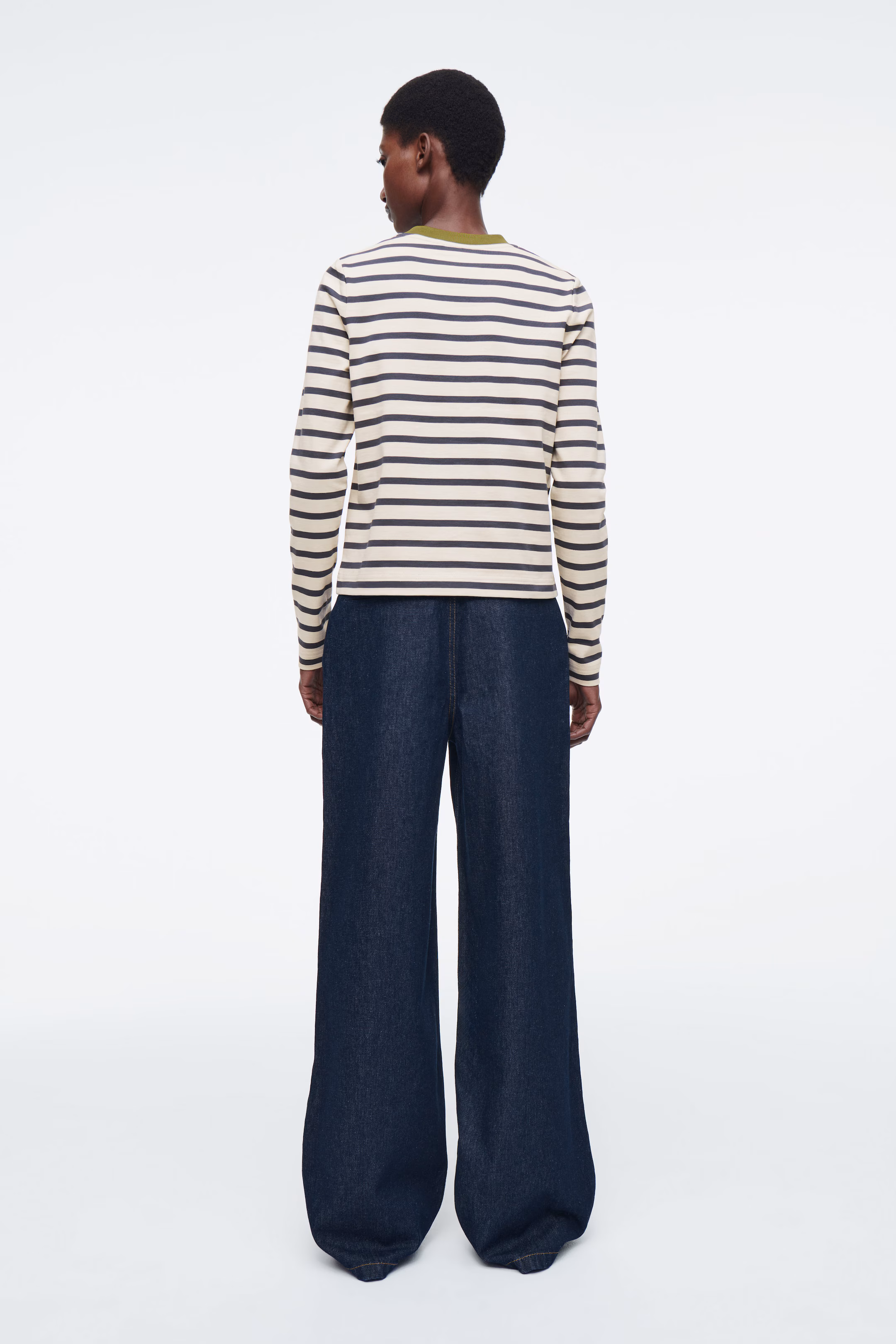 CLEAN CUT REGULAR LONG-SLEEVED T-SHIRT