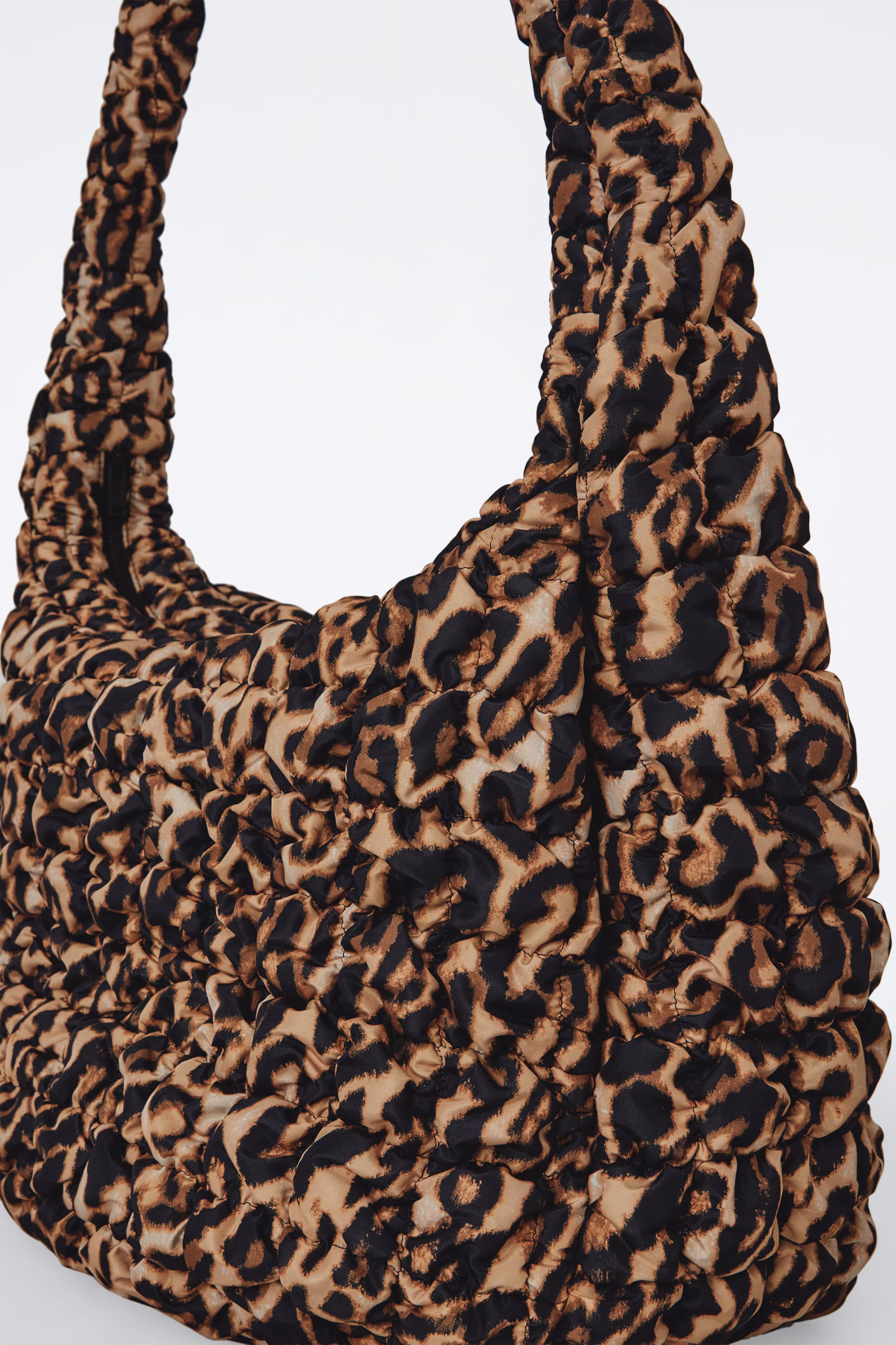 OVERSIZED QUILTED CROSSBODY BAG