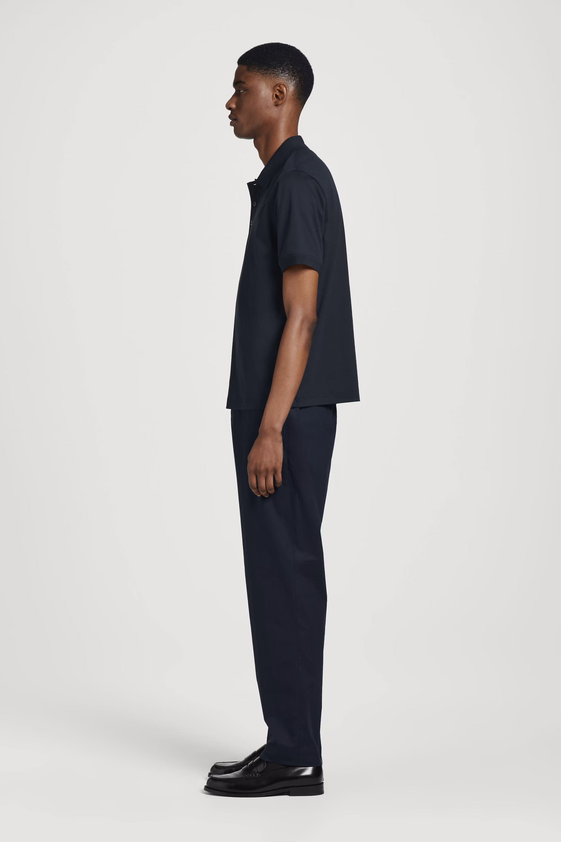 REGULAR-FIT MERCERISED-COTTON POLO SHIRT