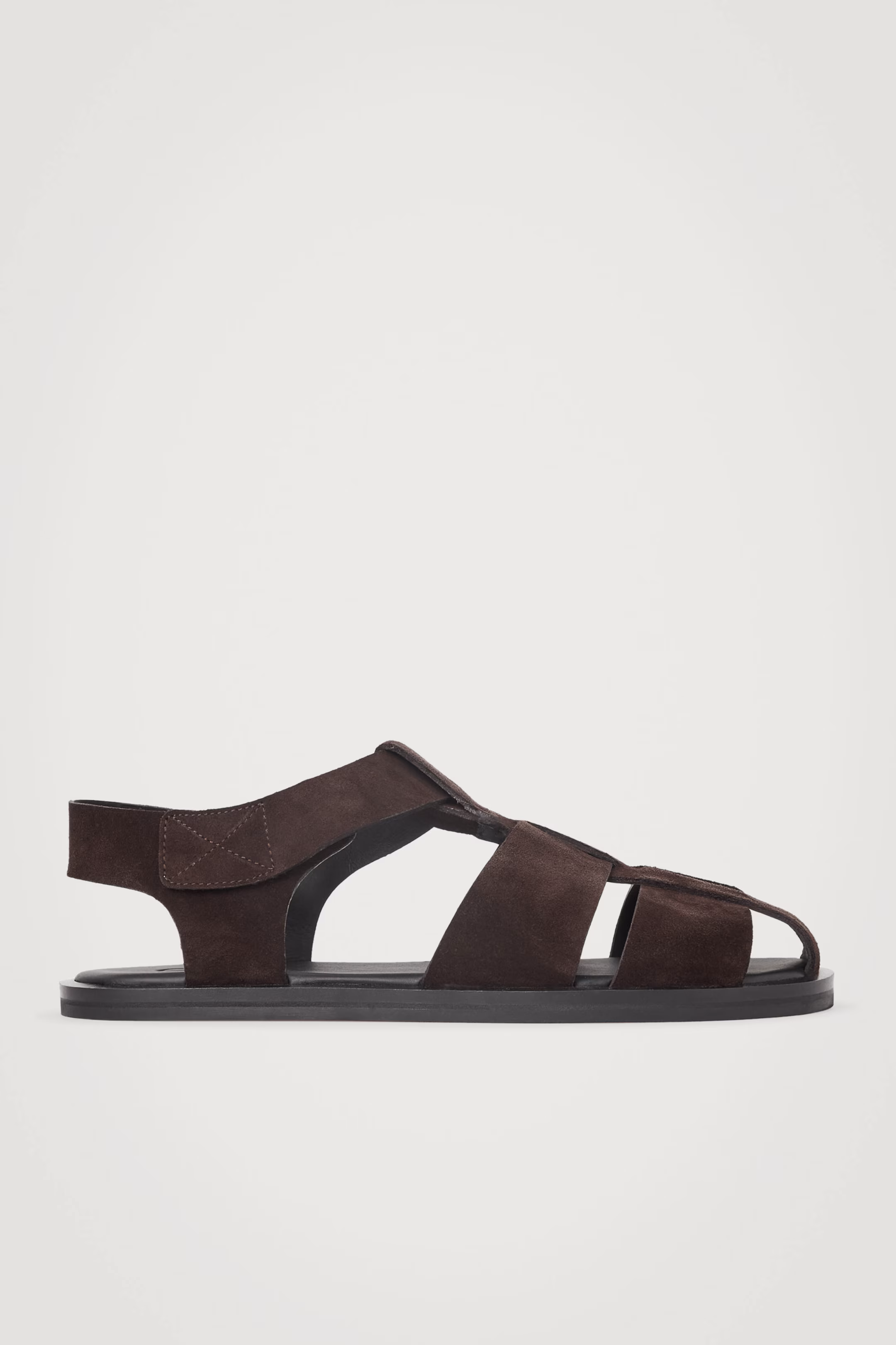 SUEDE FISHERMAN SANDALS