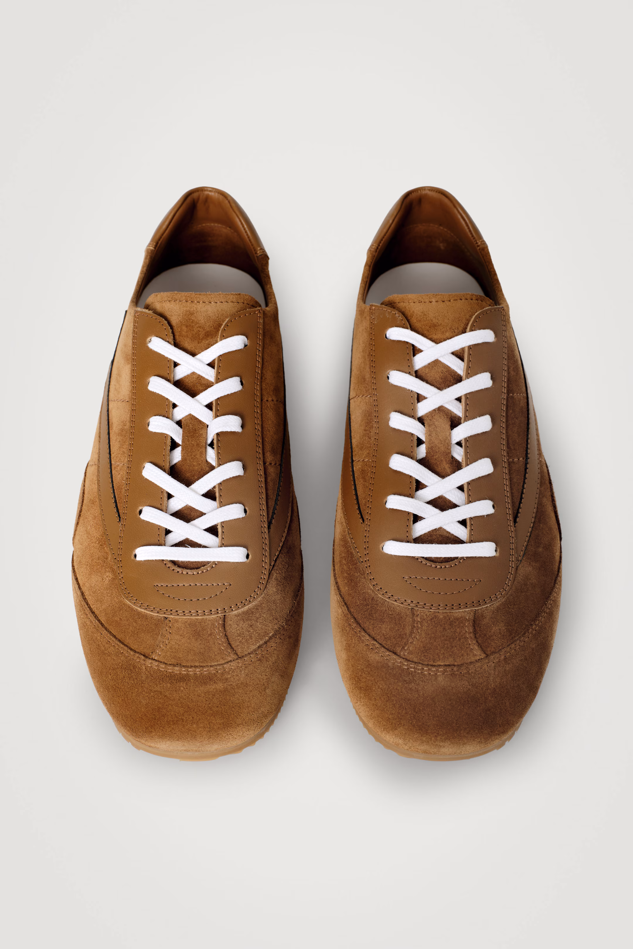 MINIMAL SUEDE TRAINERS