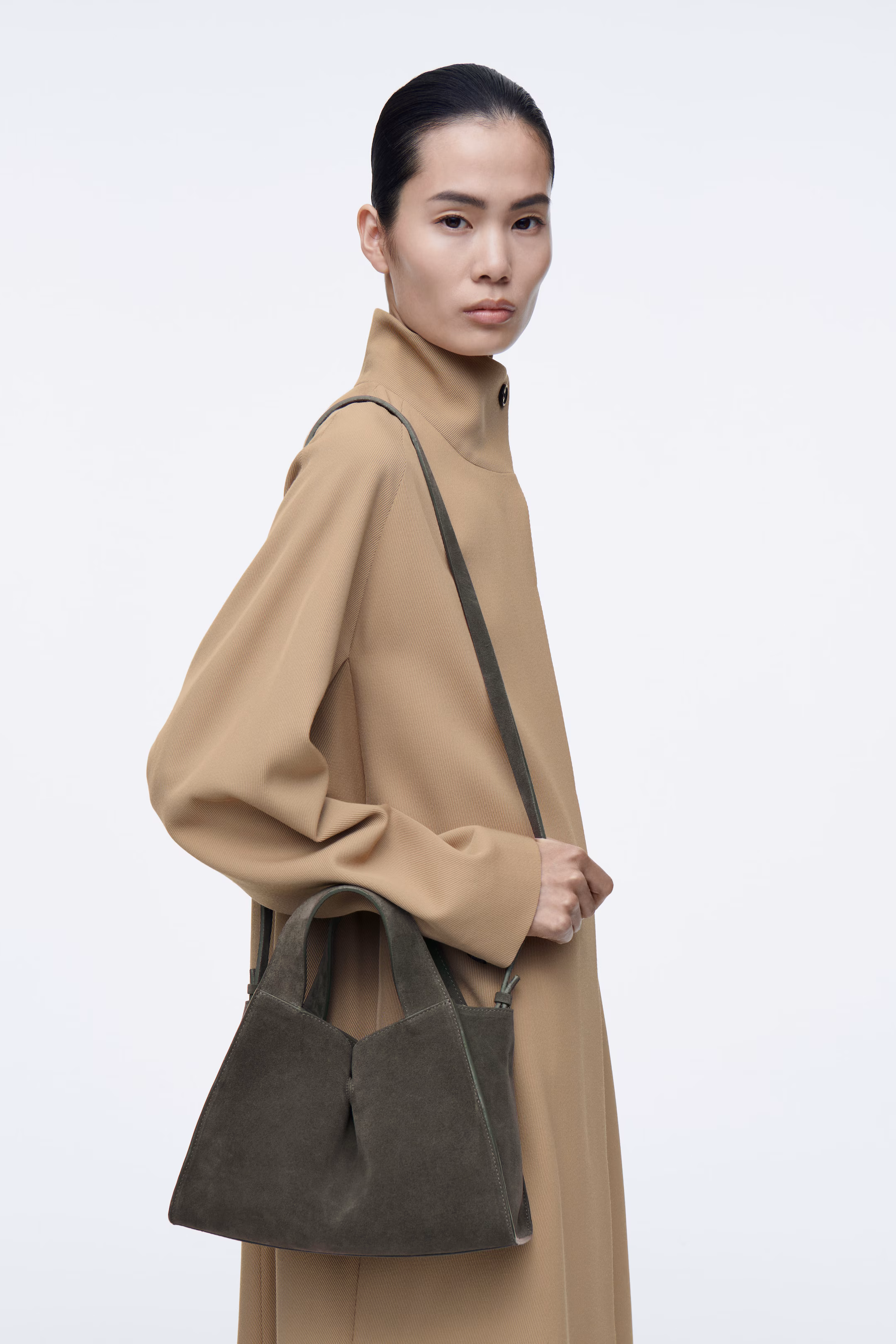 ALCOVE MINI TOTE BAG - SUEDE