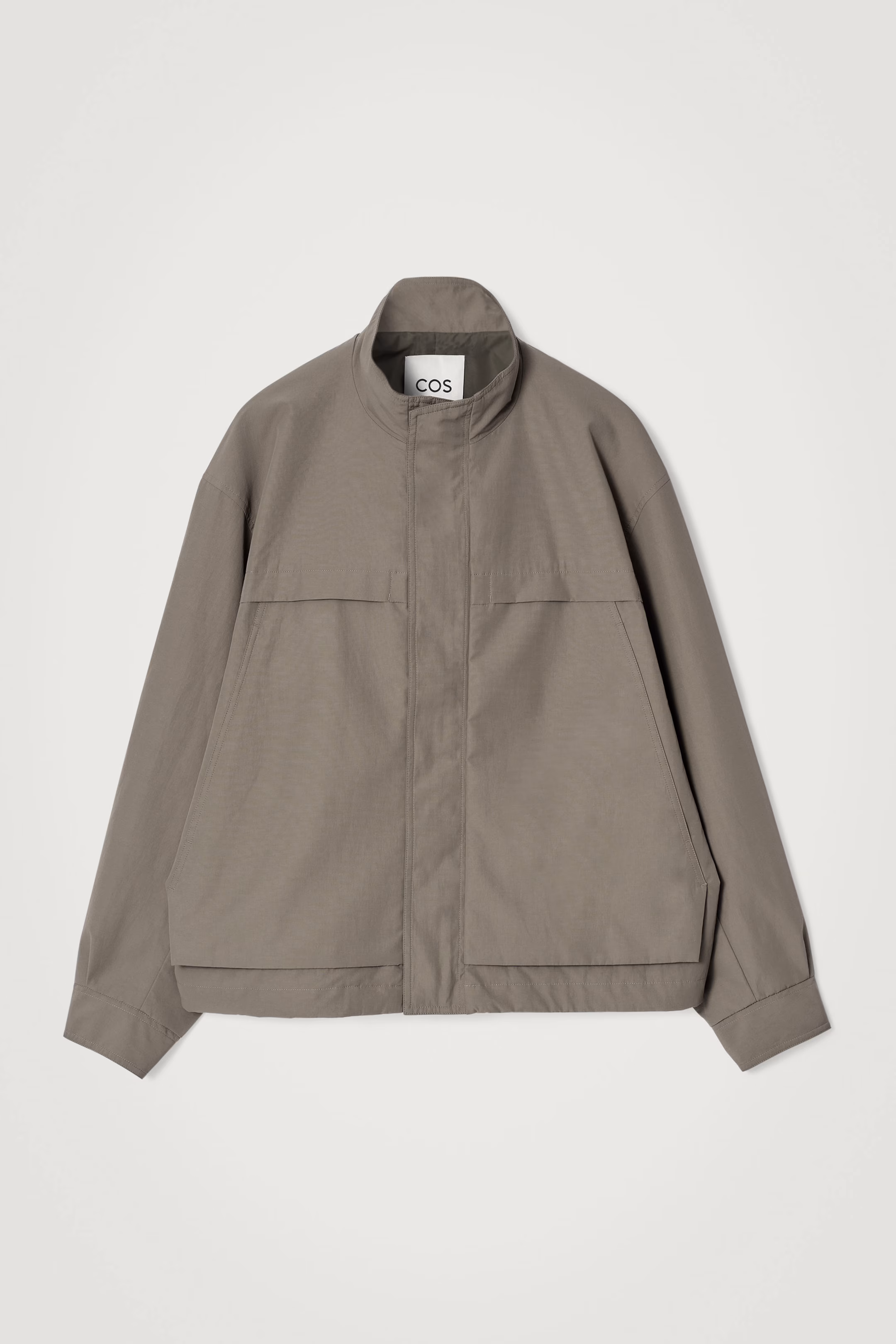 TWILL UTILITY BOMBER JACKET