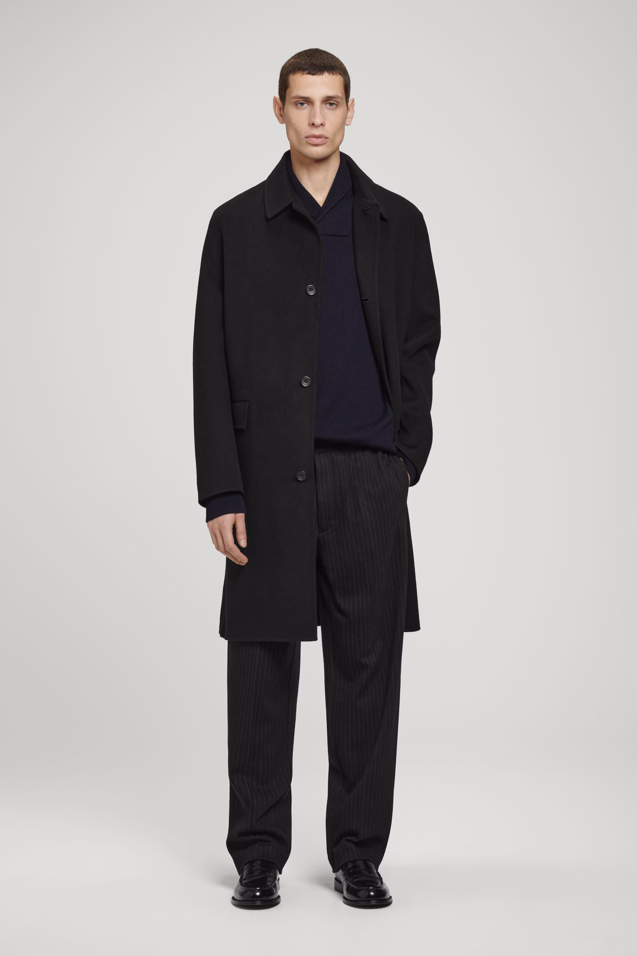 LEATHER PENNY LOAFERS