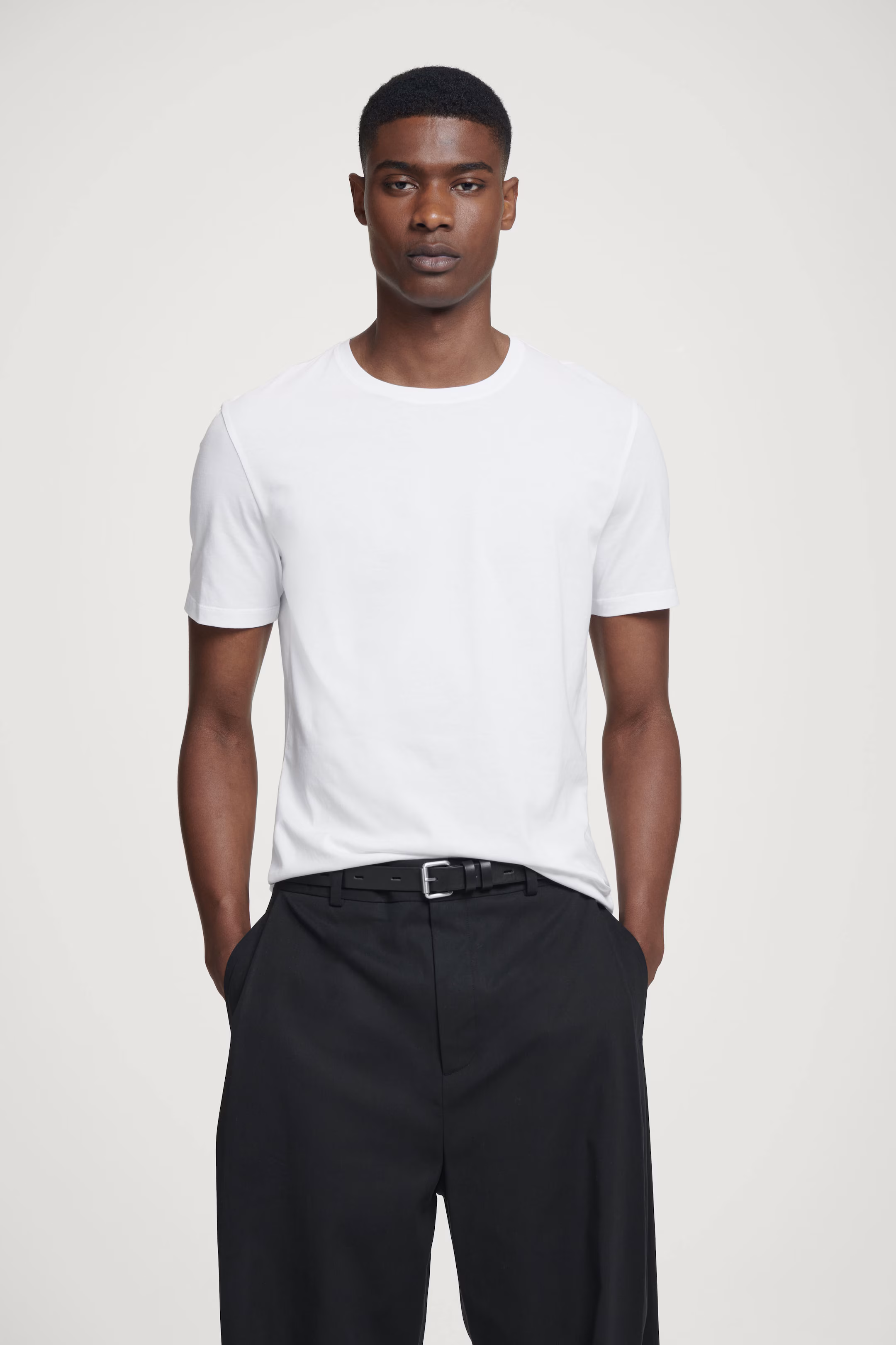 3-PACK REGULAR COTTON T-SHIRTS