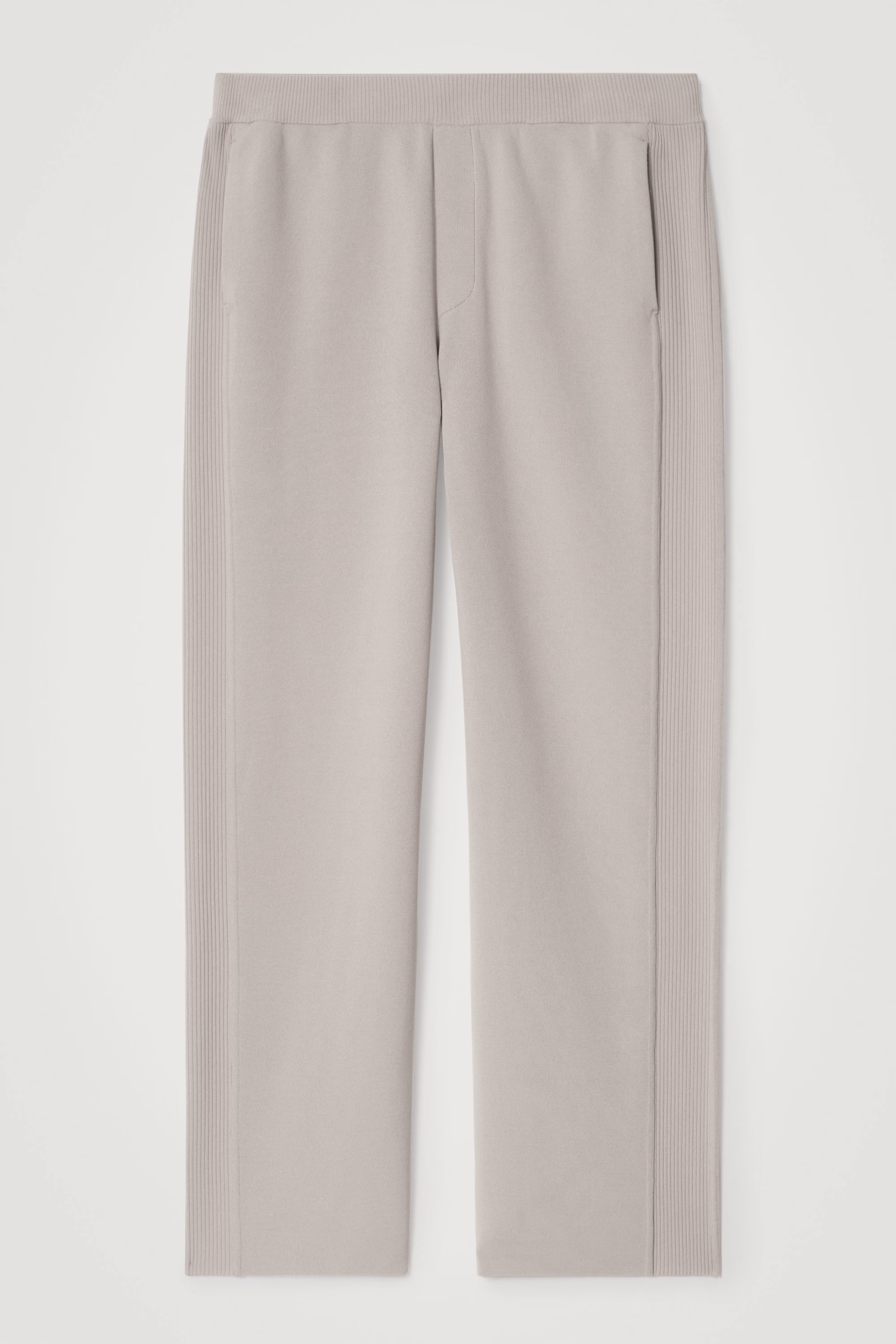 DOUBLE-FACED STRAIGHT-LEG TRACK PANTS