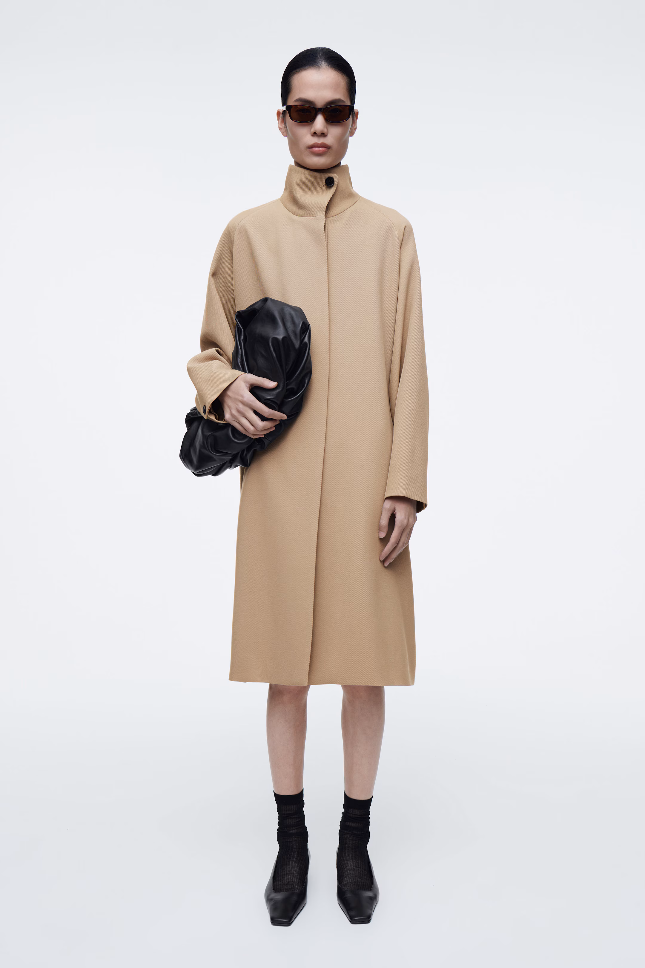 SHEER RIBBED WOOL SOCKS