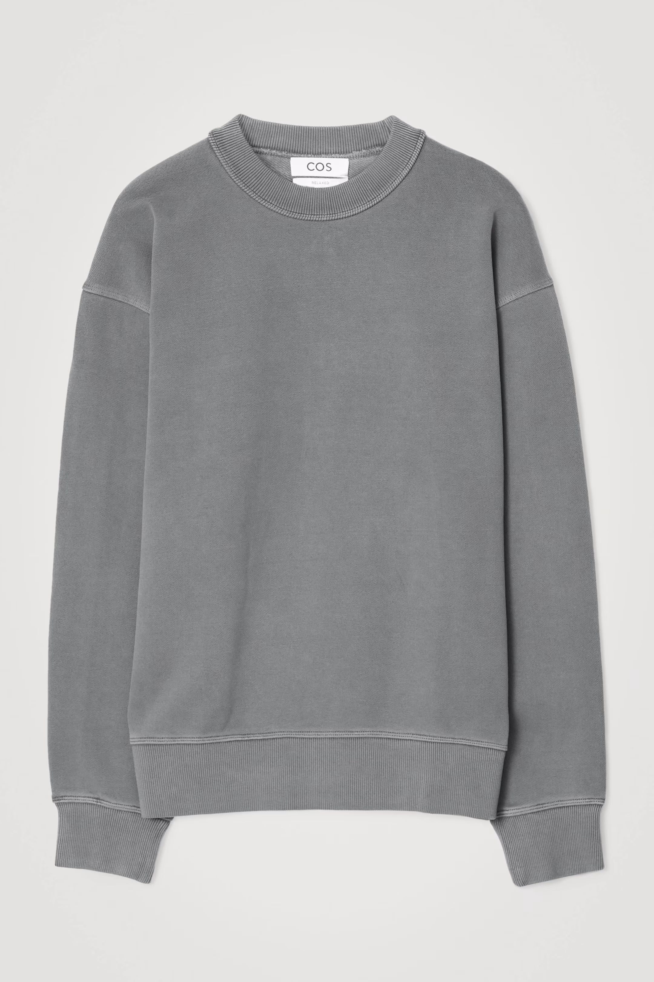RELAXED WASHED-COTTON SWEATSHIRT