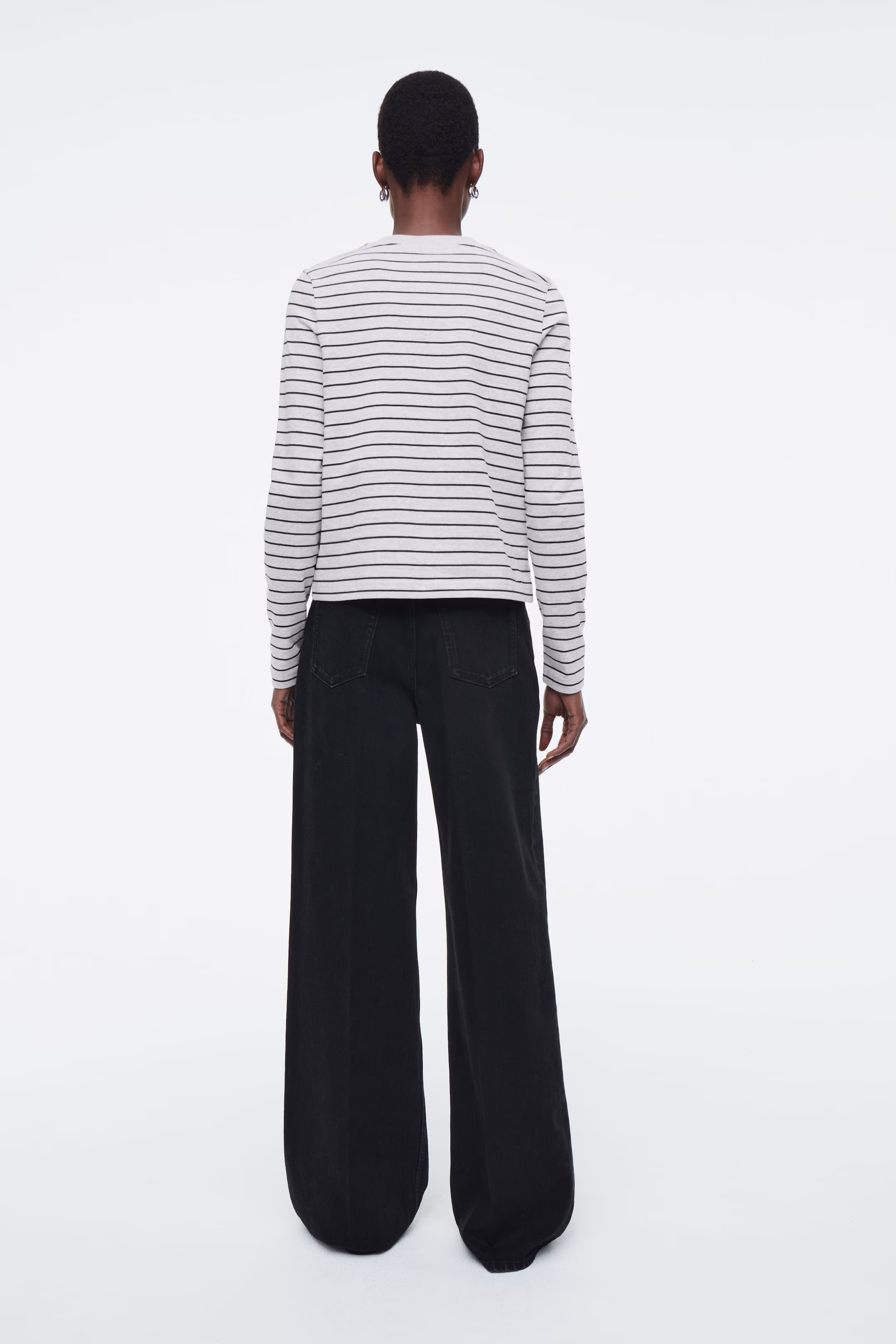 CLEAN CUT REGULAR LONG-SLEEVED T-SHIRT