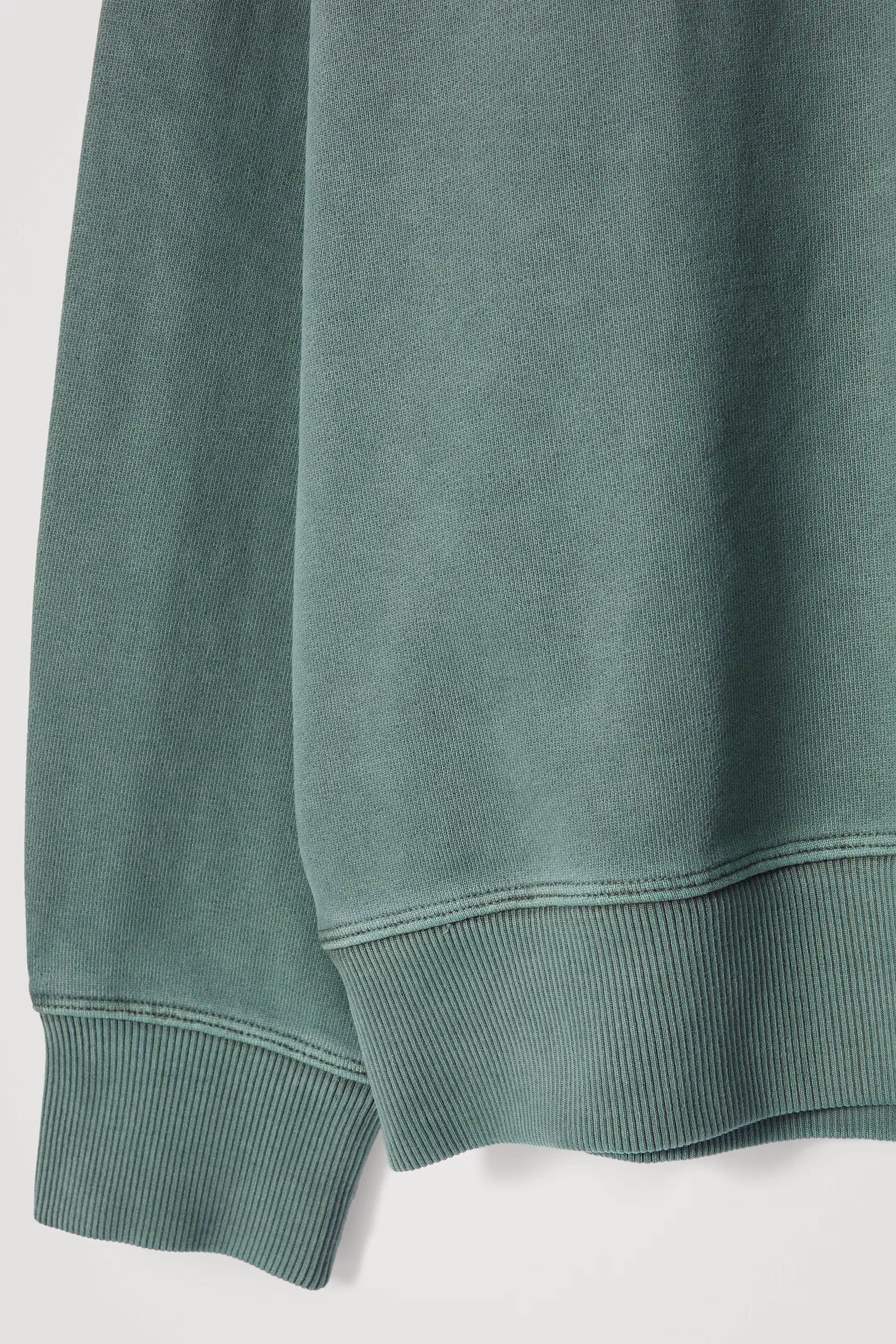 RELAXED WASHED-COTTON SWEATSHIRT