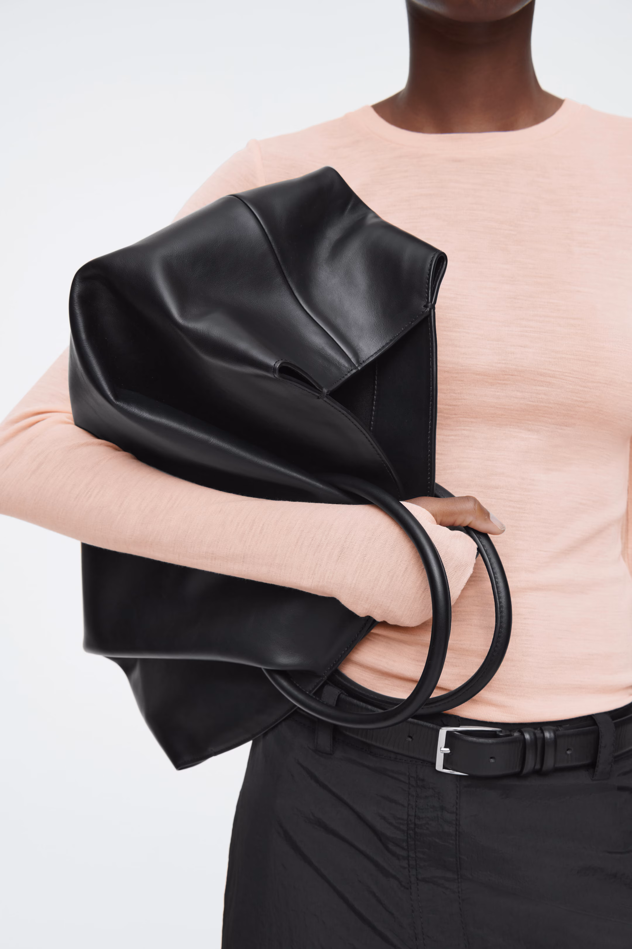 CREW-NECK MERINO WOOL TOP