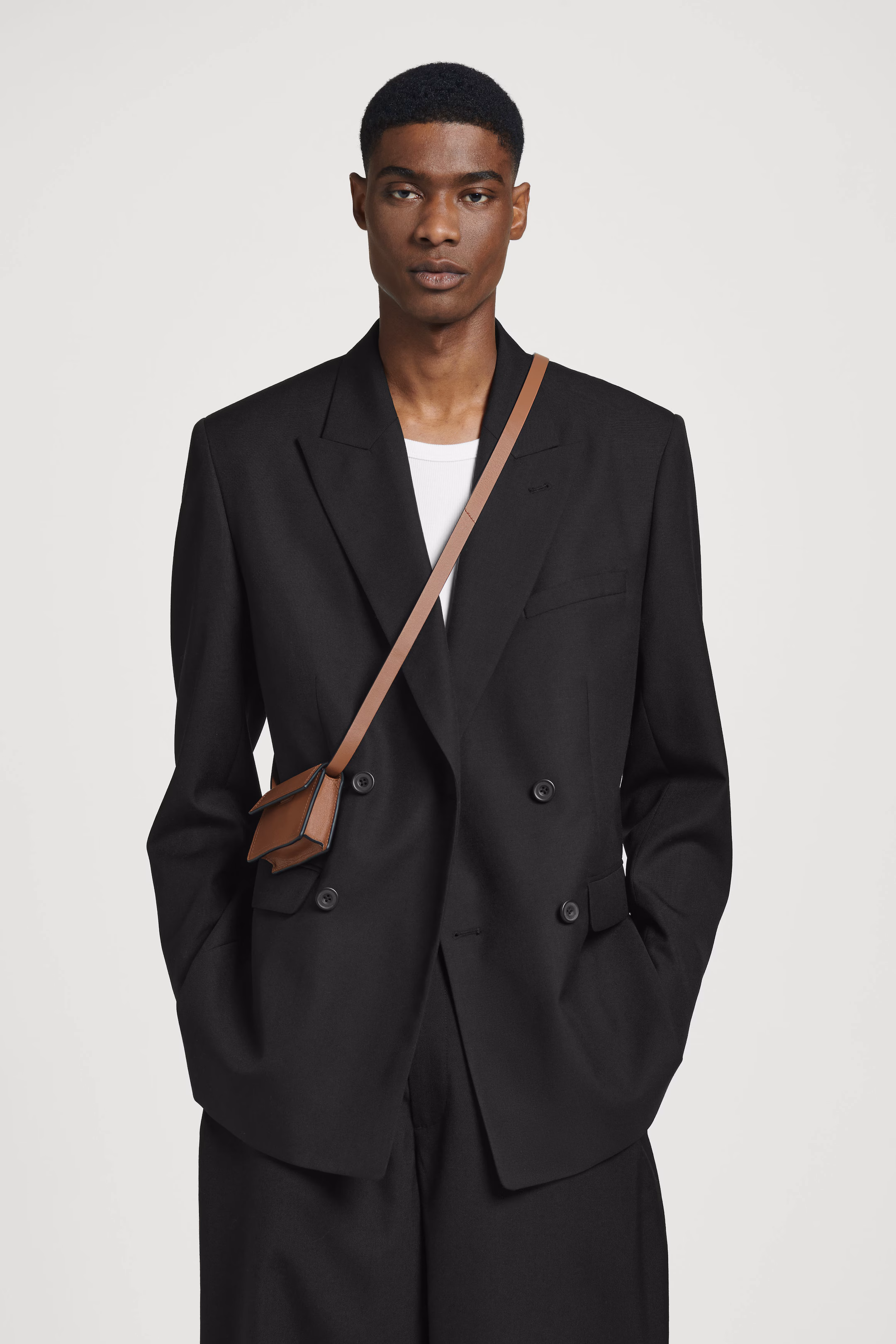 MINI CROSSBODY POUCH - LEATHER