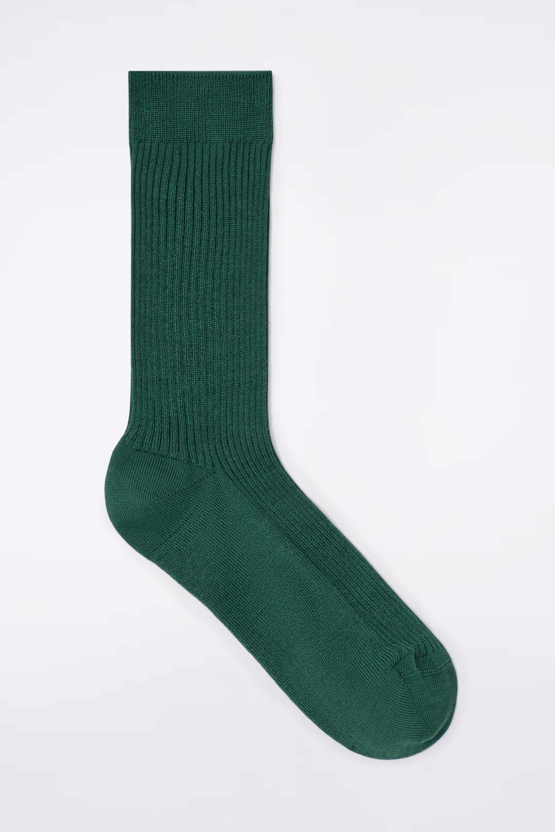 RIBBED SILK SOCKS