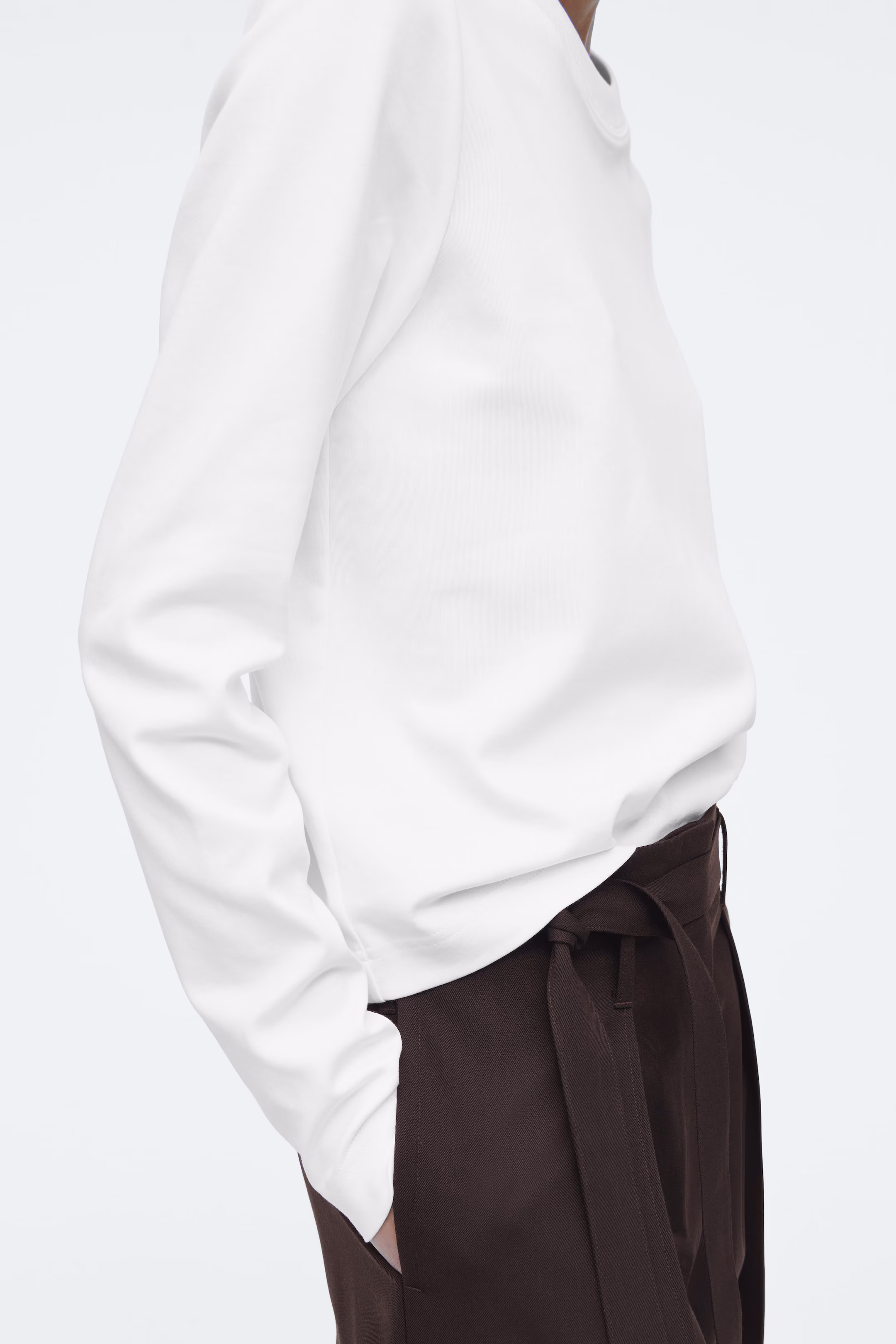 CLEAN CUT REGULAR LONG-SLEEVED T-SHIRT