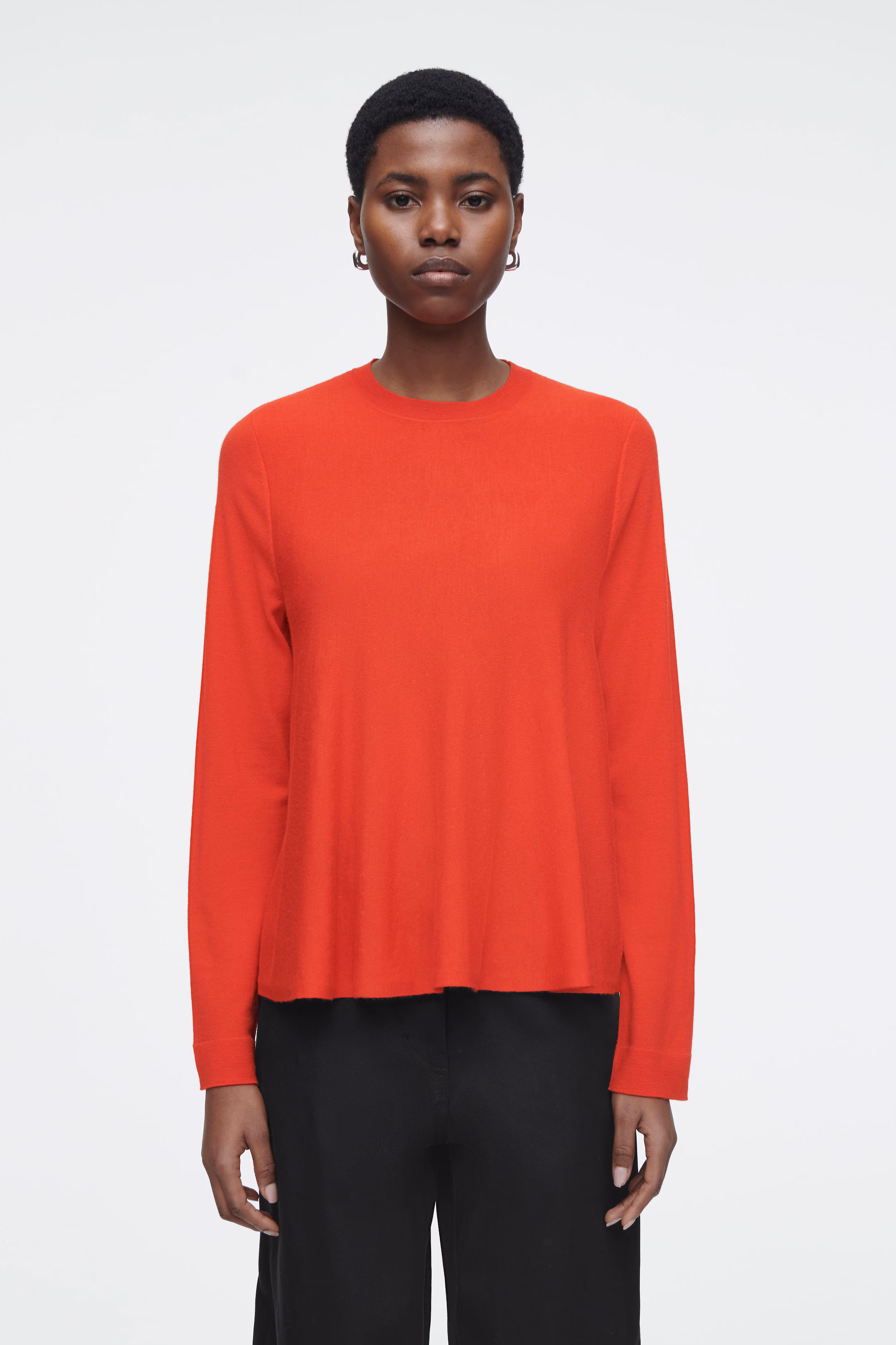 TRAPEZE MERINO WOOL JUMPER
