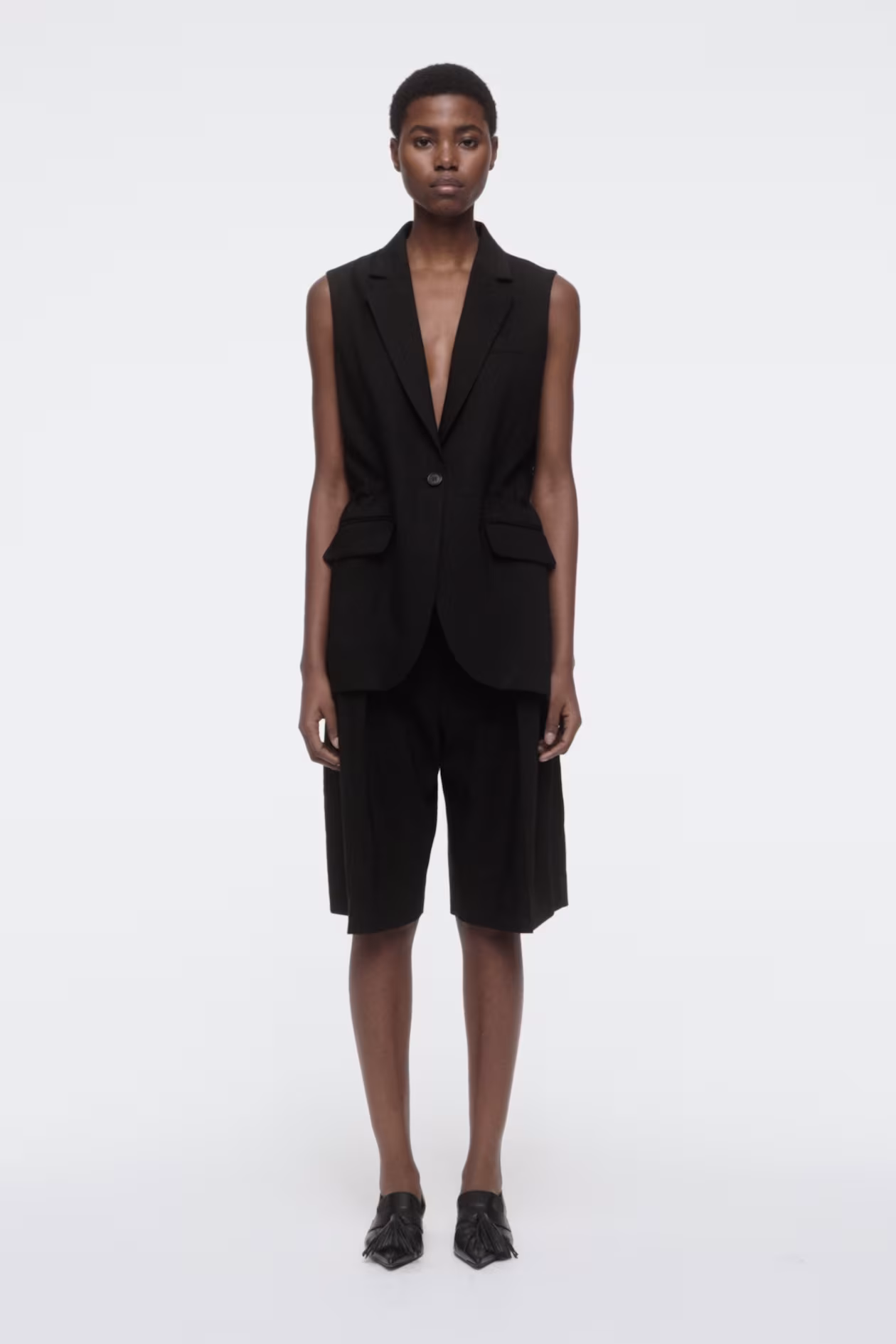 SLIM LINEN WAISTCOAT