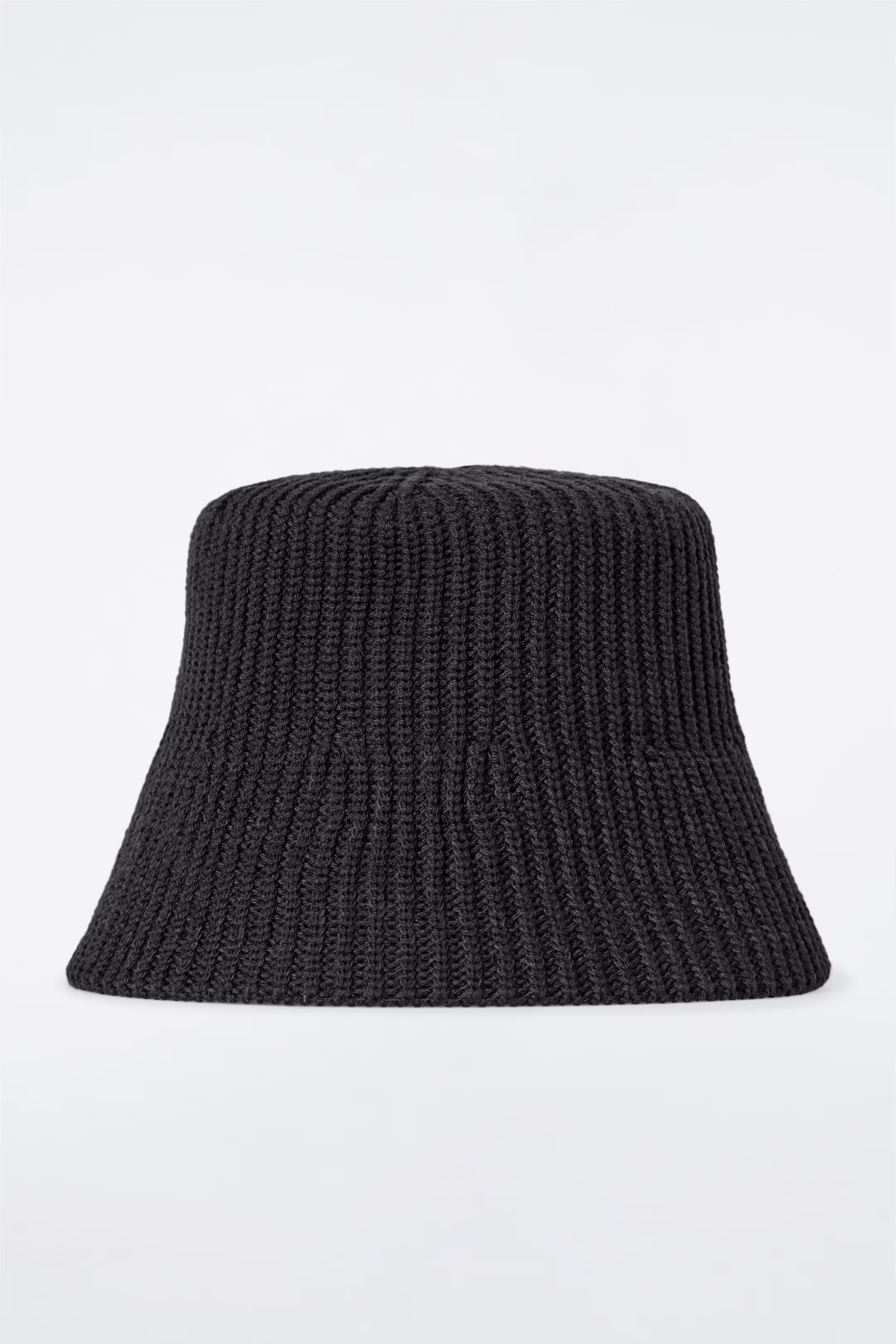 RIBBED WOOL-BLEND BUCKET HAT